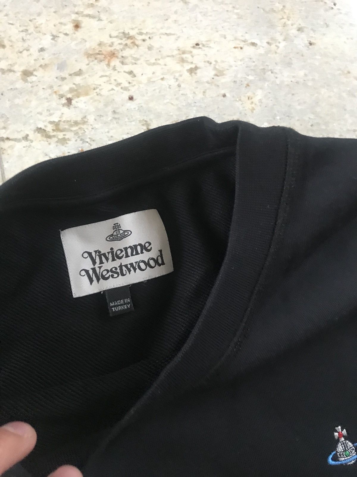 Vivienne Westwood Black Buckle Cuff Sweater Size US L / EU 52-54 / 3 - 10 Thumbnail