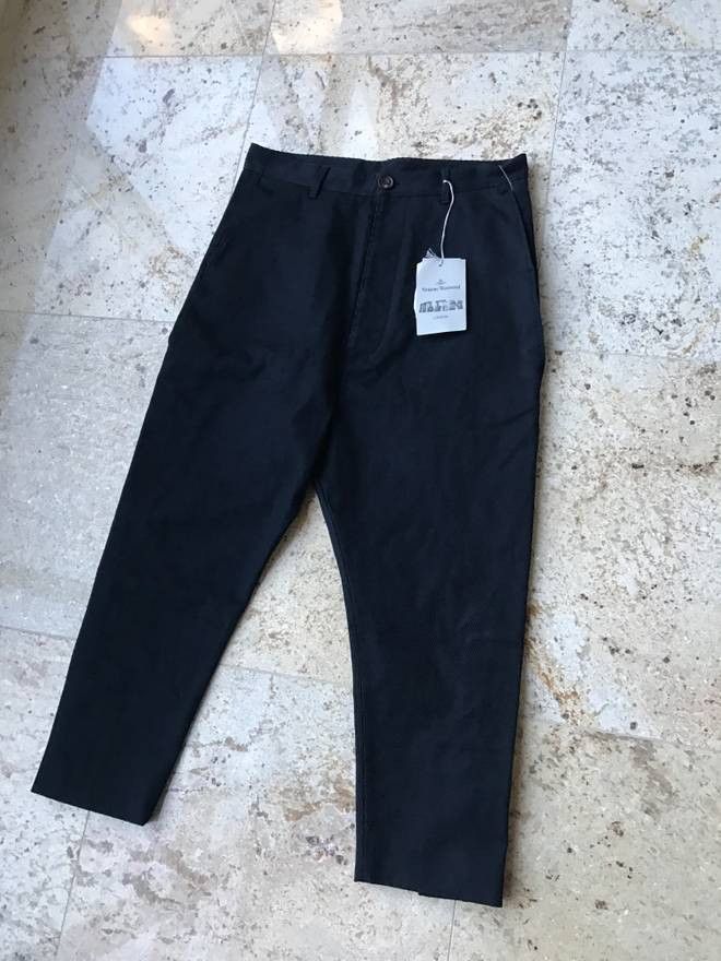 Vivienne Westwood o1rshd Zip Hem Corduroy Big Bag Pocket Casual Pants Size US 34 / EU 50 - 8 Thumbnail