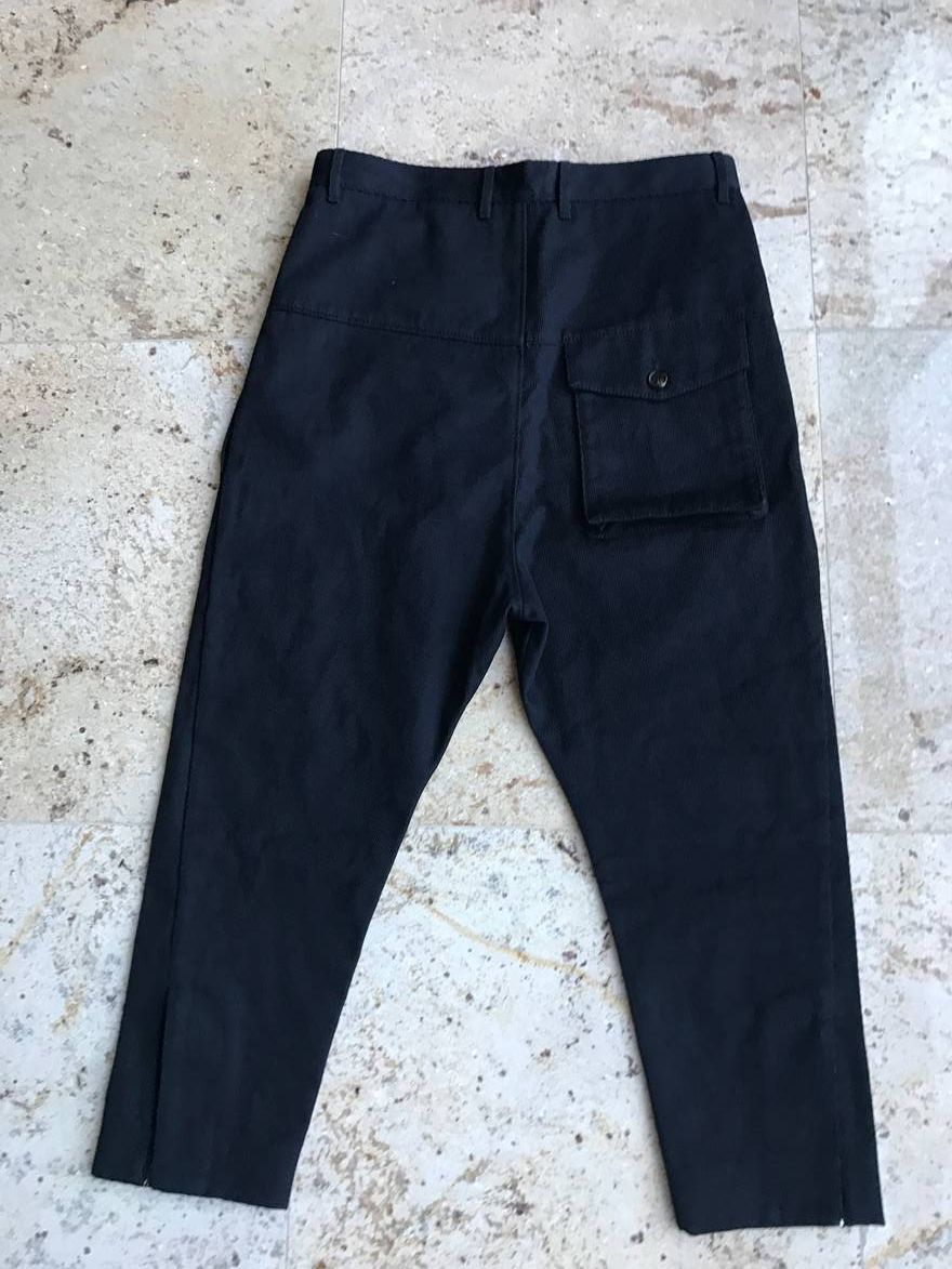 Vivienne Westwood o1rshd Zip Hem Corduroy Big Bag Pocket Casual Pants Size US 34 / EU 50 - 1 Thumbnail