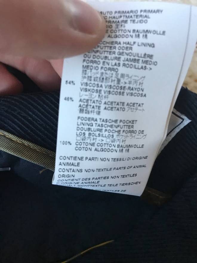 Vivienne Westwood o1rshd Zip Hem Corduroy Big Bag Pocket Casual Pants Size US 34 / EU 50 - 16 Thumbnail