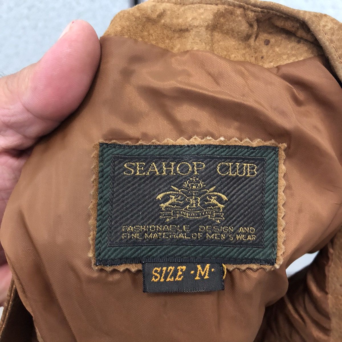 UTILITY VEST LEATHER MATERIAL MULTI POCKETS