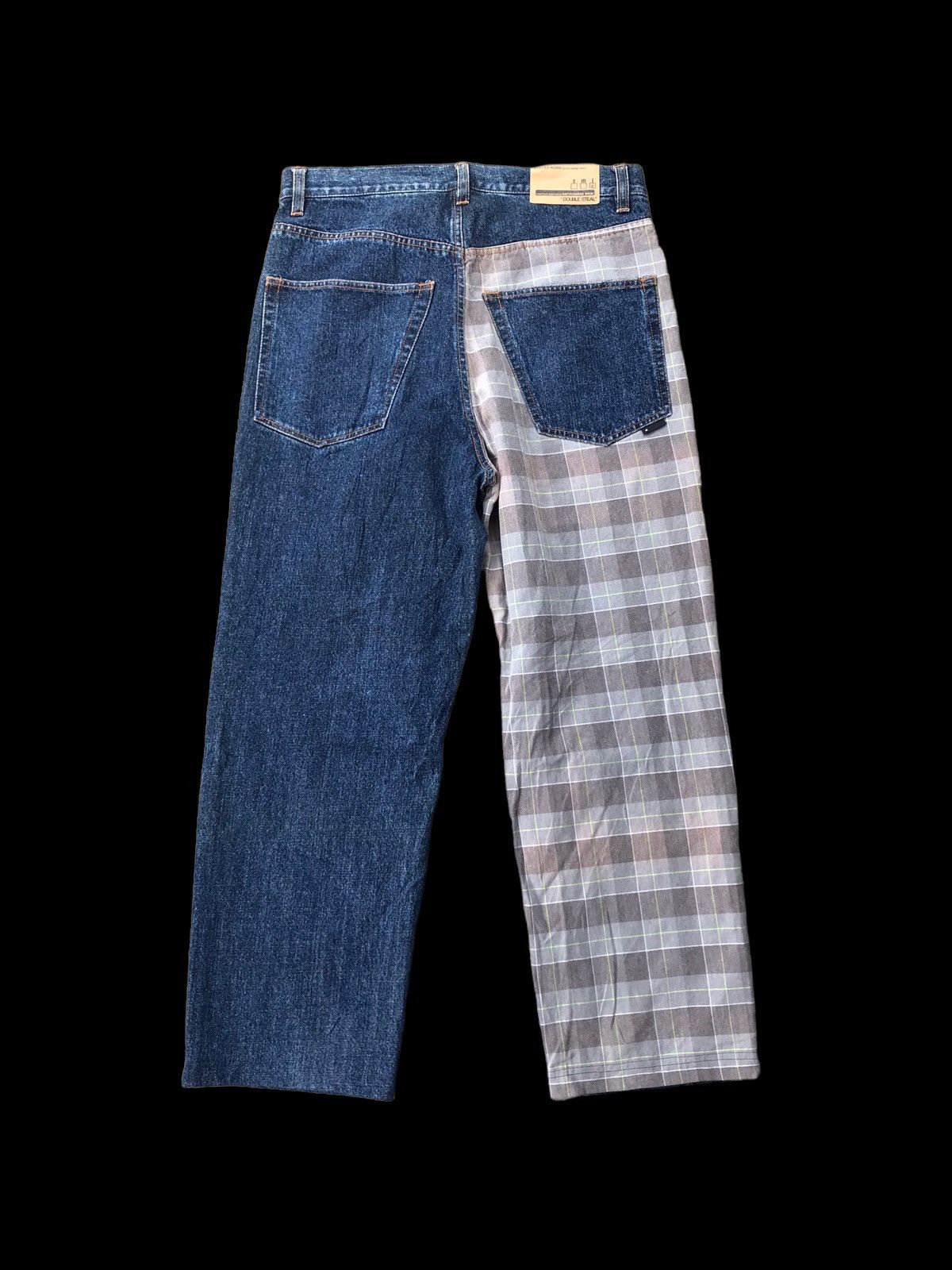 Hysteric Glamour × If Six Was Nine BAGGY💥Distressed Double Steal Denim Jeans Pants Size US 32 / EU 48 - 6 Thumbnail
