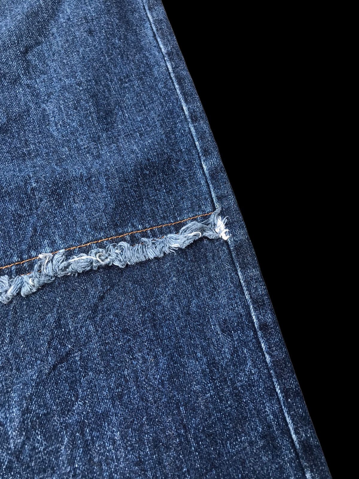 Hysteric Glamour × If Six Was Nine BAGGY💥Distressed Double Steal Denim Jeans Pants Size US 32 / EU 48 - 5 Thumbnail
