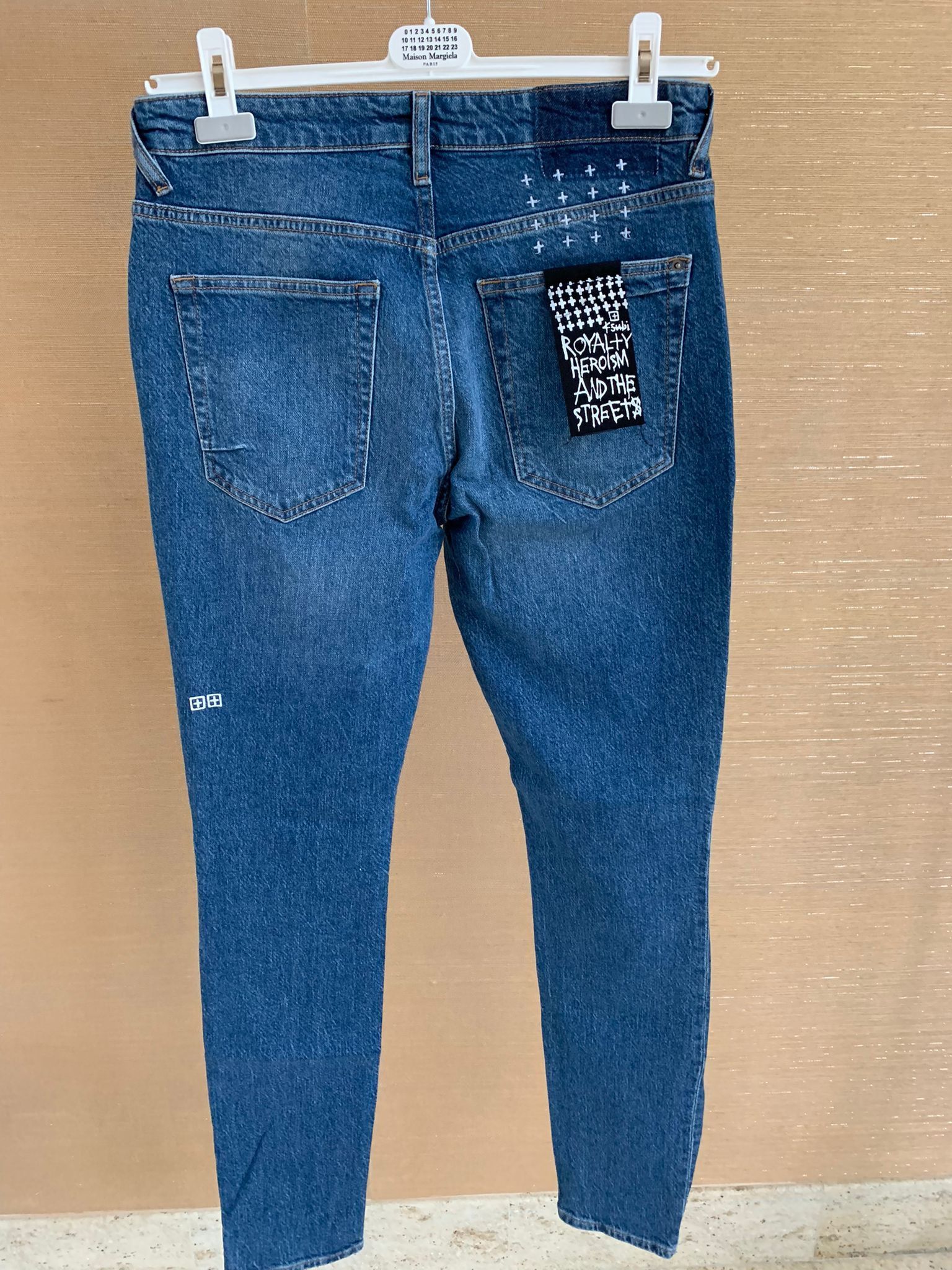 Ksubi Knee Slit Denim Size US 31 - 15 Thumbnail