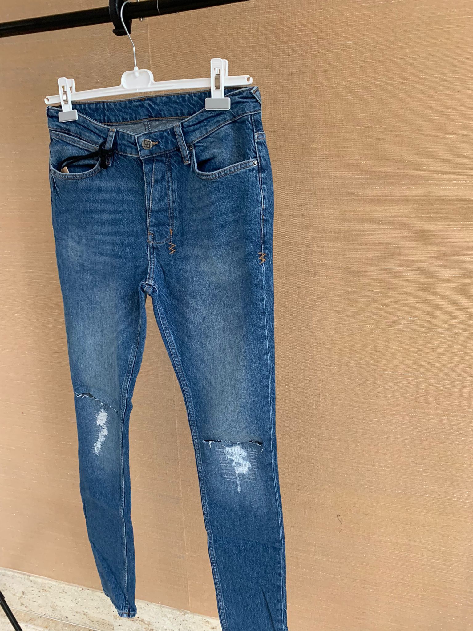 Ksubi Knee Slit Denim Size US 31 - 2 Thumbnail