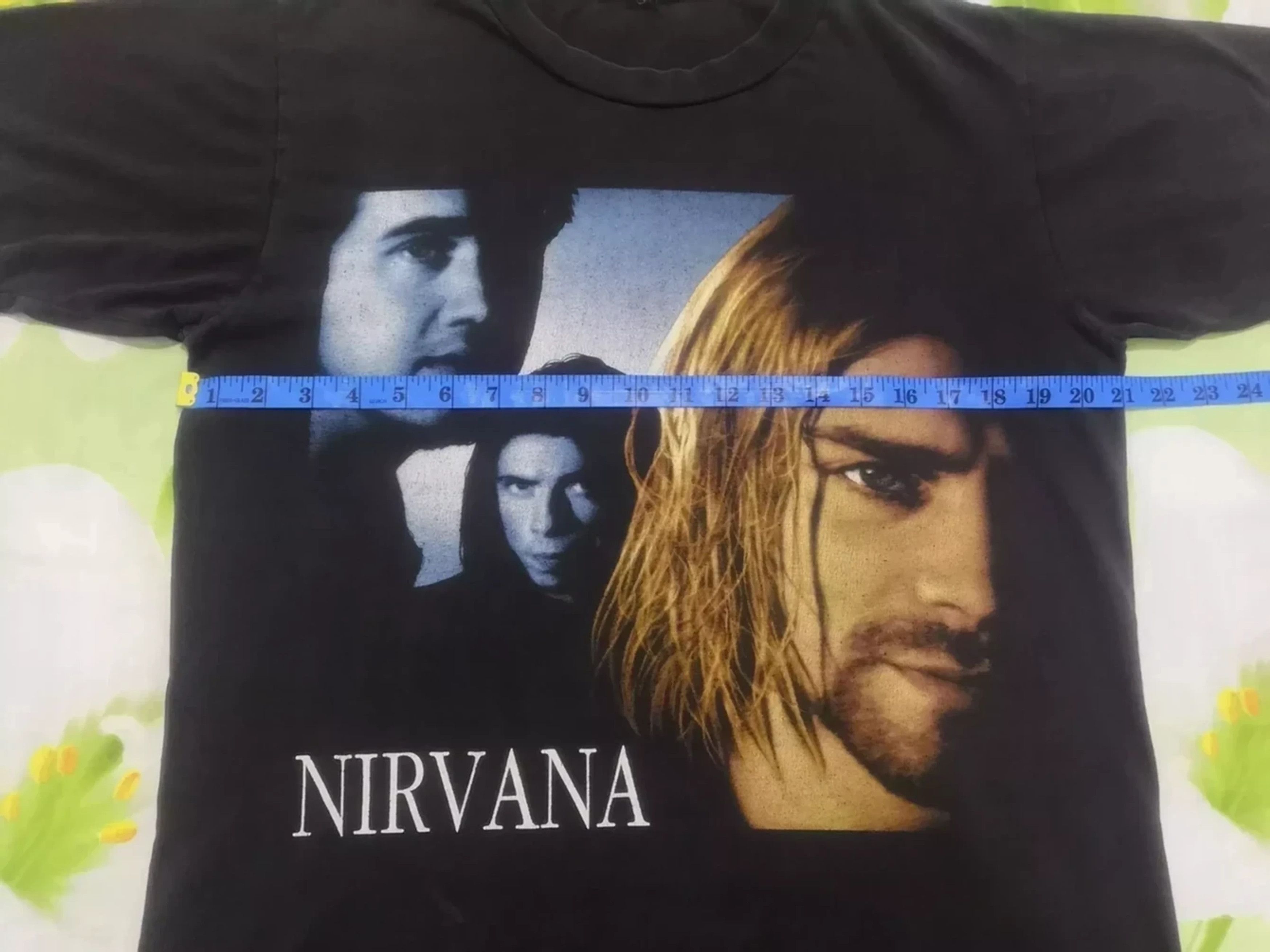 Band Tees Vintage Nirvana T shirt Kurt Cobain GRUNGE Rare Size US M / EU 48-50 / 2 - 4 Thumbnail