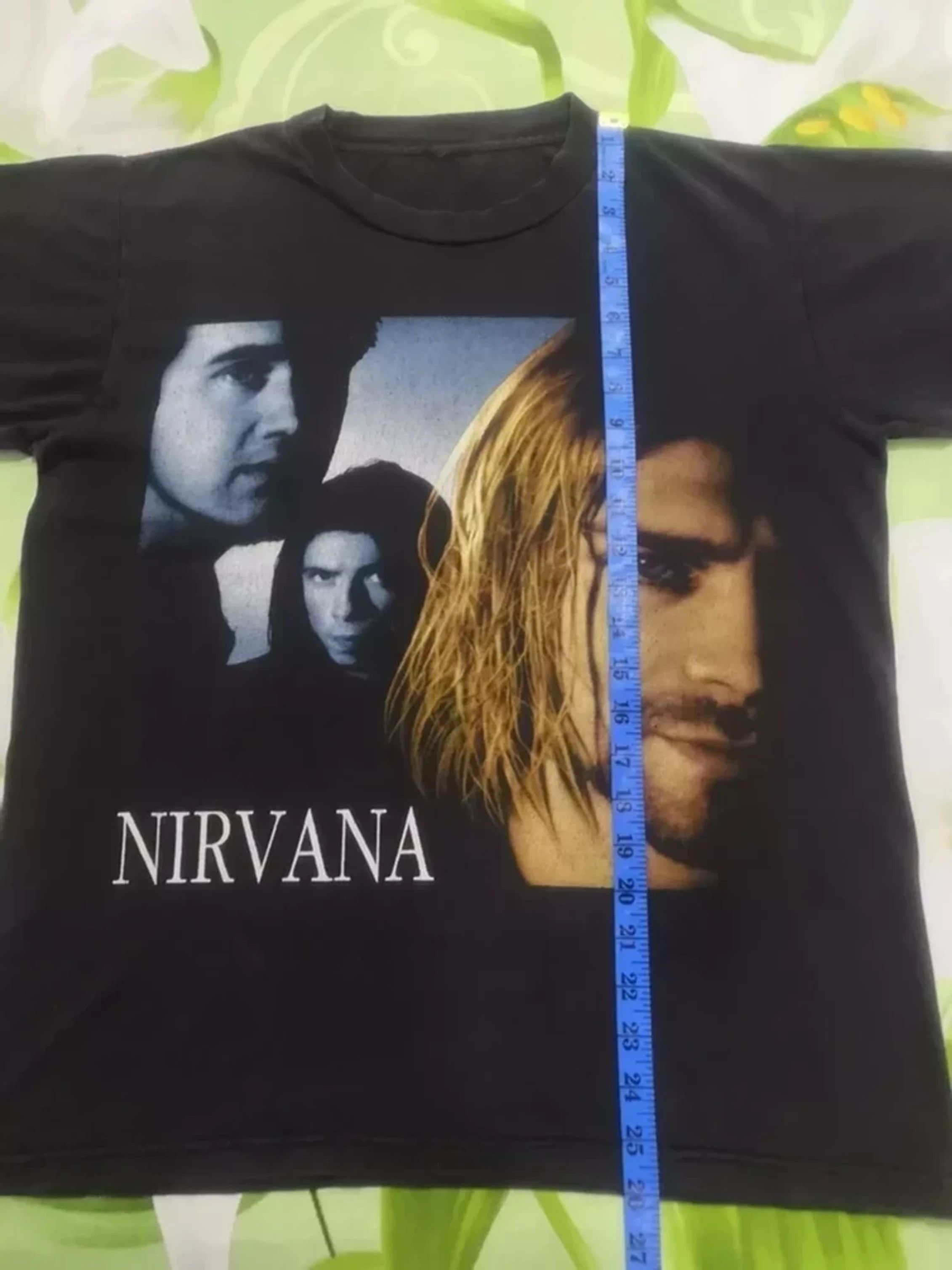 Band Tees Vintage Nirvana T shirt Kurt Cobain GRUNGE Rare Size US M / EU 48-50 / 2 - 5 Thumbnail
