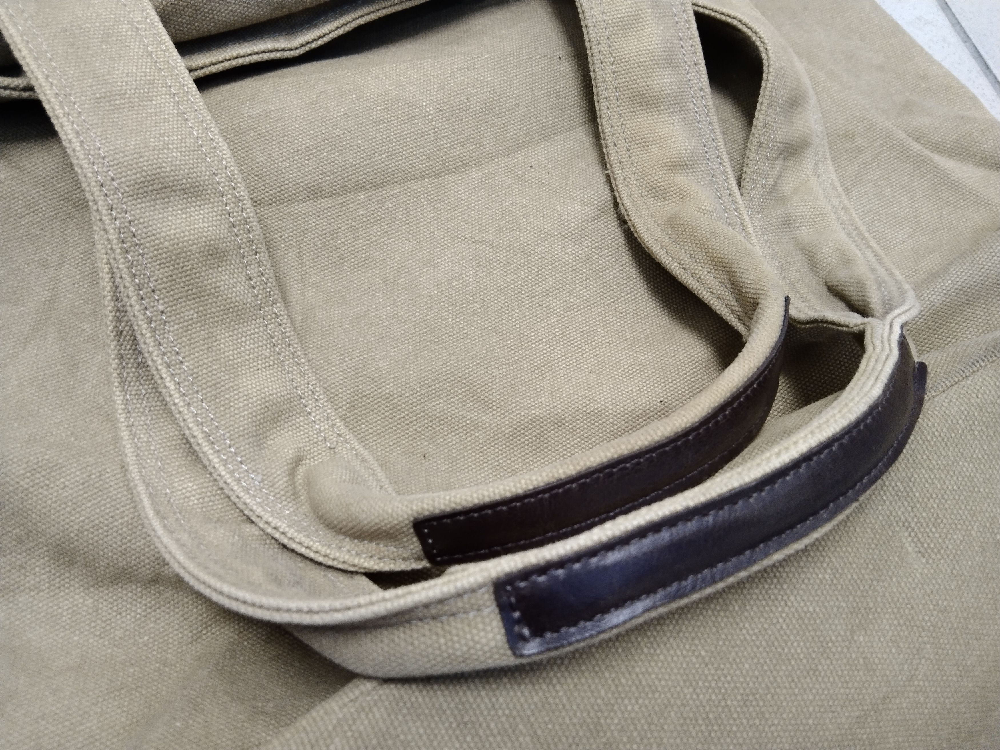 Levi's × Levi's Made & Crafted × Vintage LEVI'S CANVAS LEATHER SHOULDER TOTE BAG Size ONE SIZE - 18 Thumbnail
