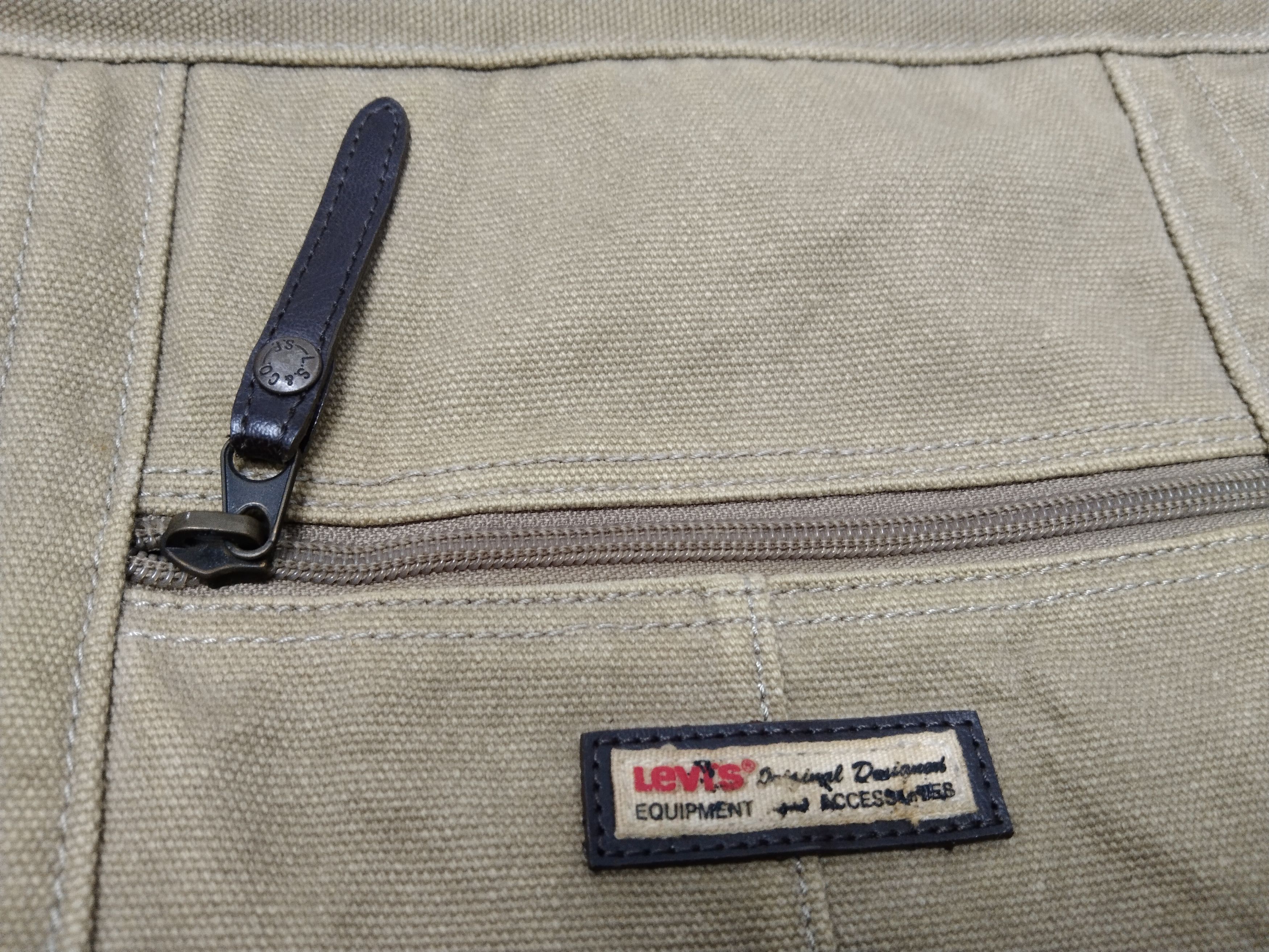 Levi's × Levi's Made & Crafted × Vintage LEVI'S CANVAS LEATHER SHOULDER TOTE BAG Size ONE SIZE - 20 Thumbnail