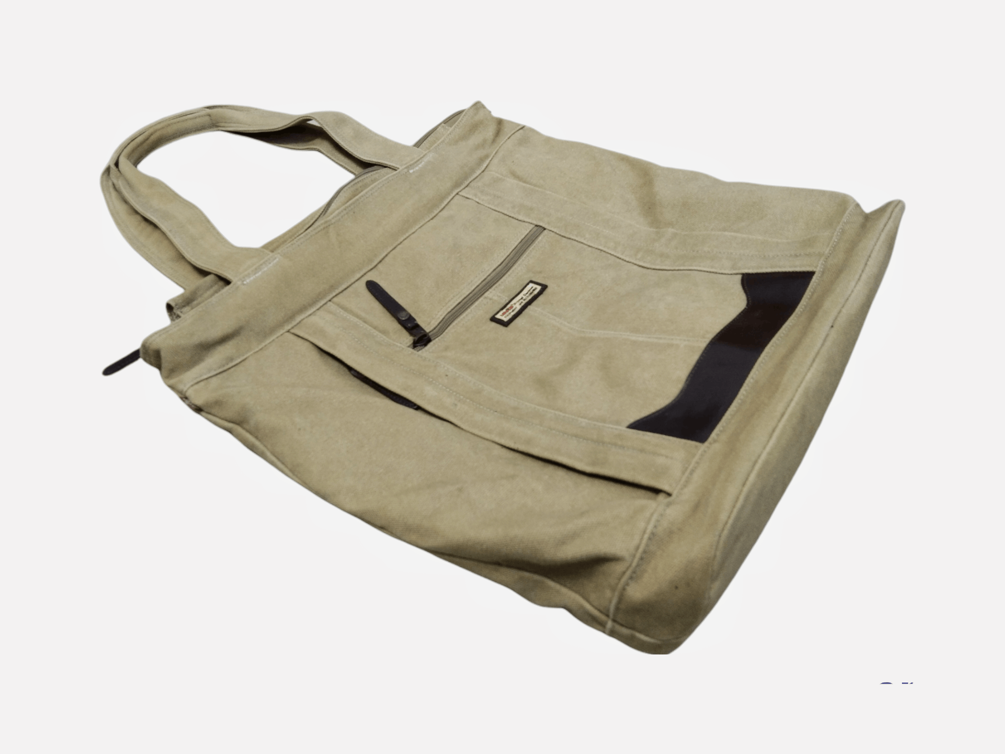 Levi's × Levi's Made & Crafted × Vintage LEVI'S CANVAS LEATHER SHOULDER TOTE BAG Size ONE SIZE - 4 Thumbnail