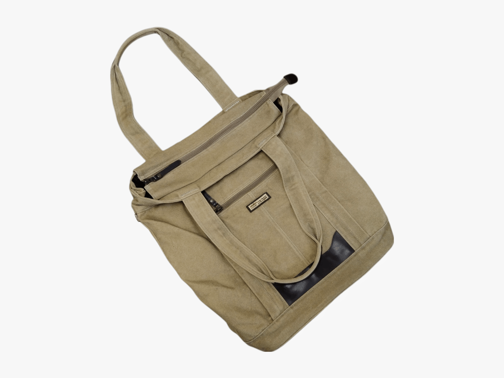 Levi's × Levi's Made & Crafted × Vintage LEVI'S CANVAS LEATHER SHOULDER TOTE BAG Size ONE SIZE - 2 Thumbnail