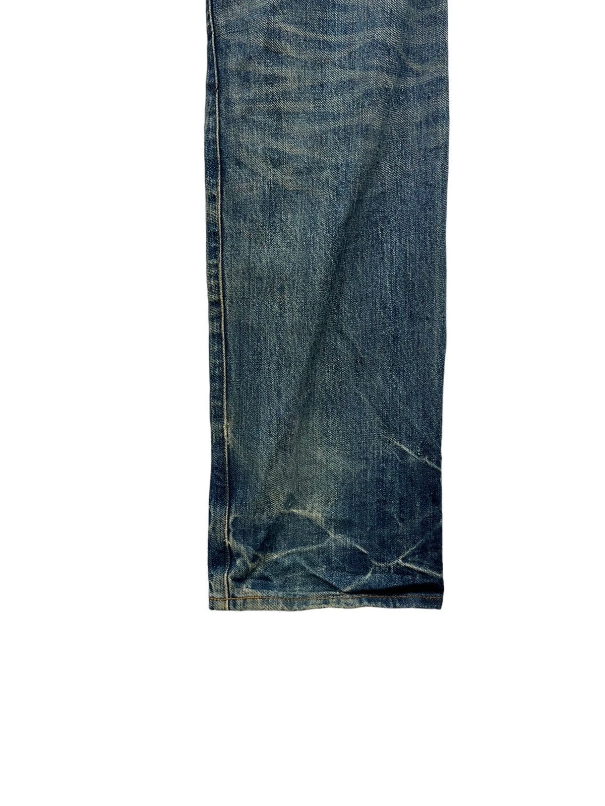 Japanese Brand Vintage SHAPEL Native Patchwork Distressed Kapital Style! Size US 32 / EU 48 - 17 Thumbnail