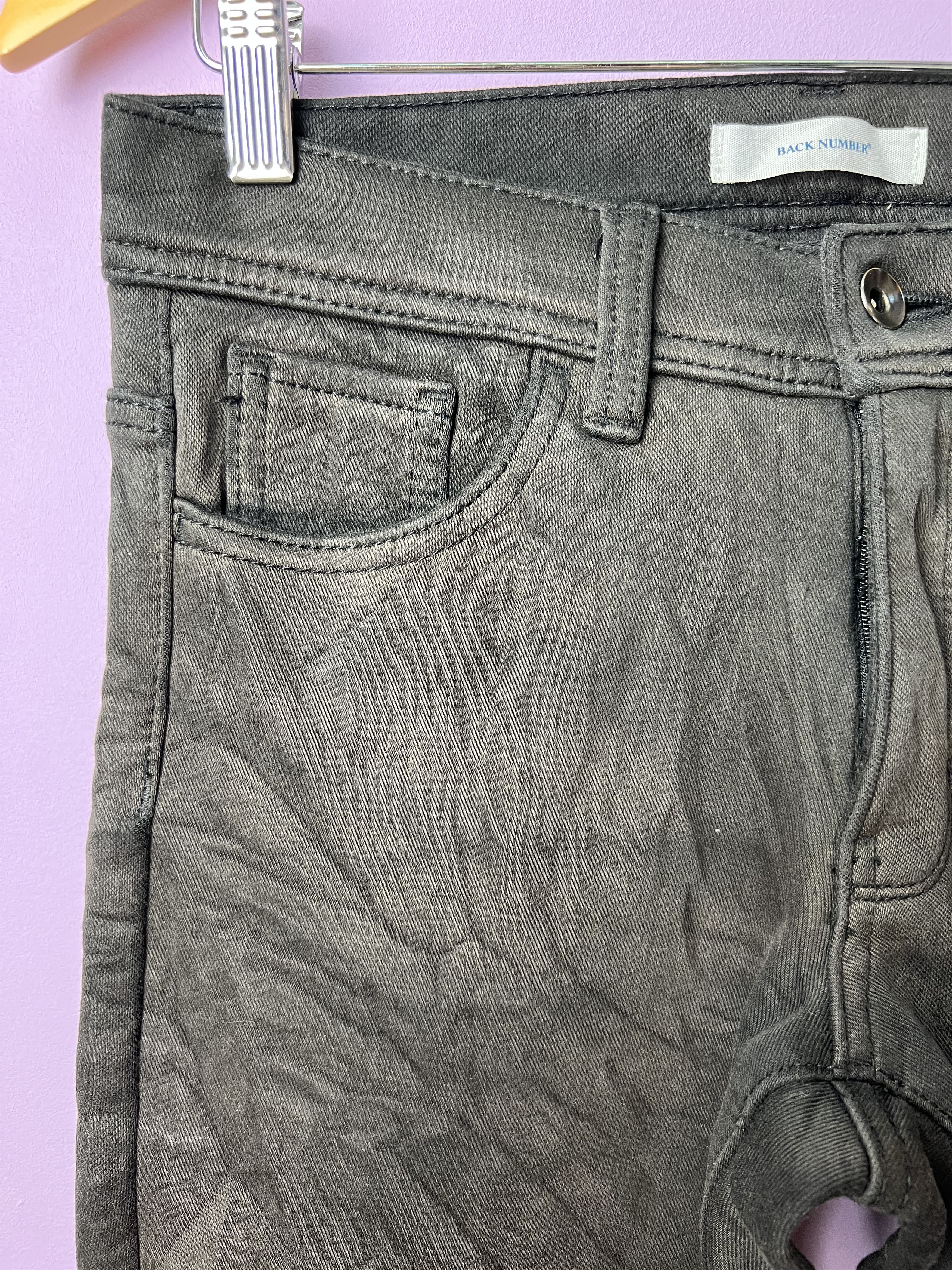 Japanese Brand 🔥Back Number Stretchable Denim Size 29" - 10 Thumbnail