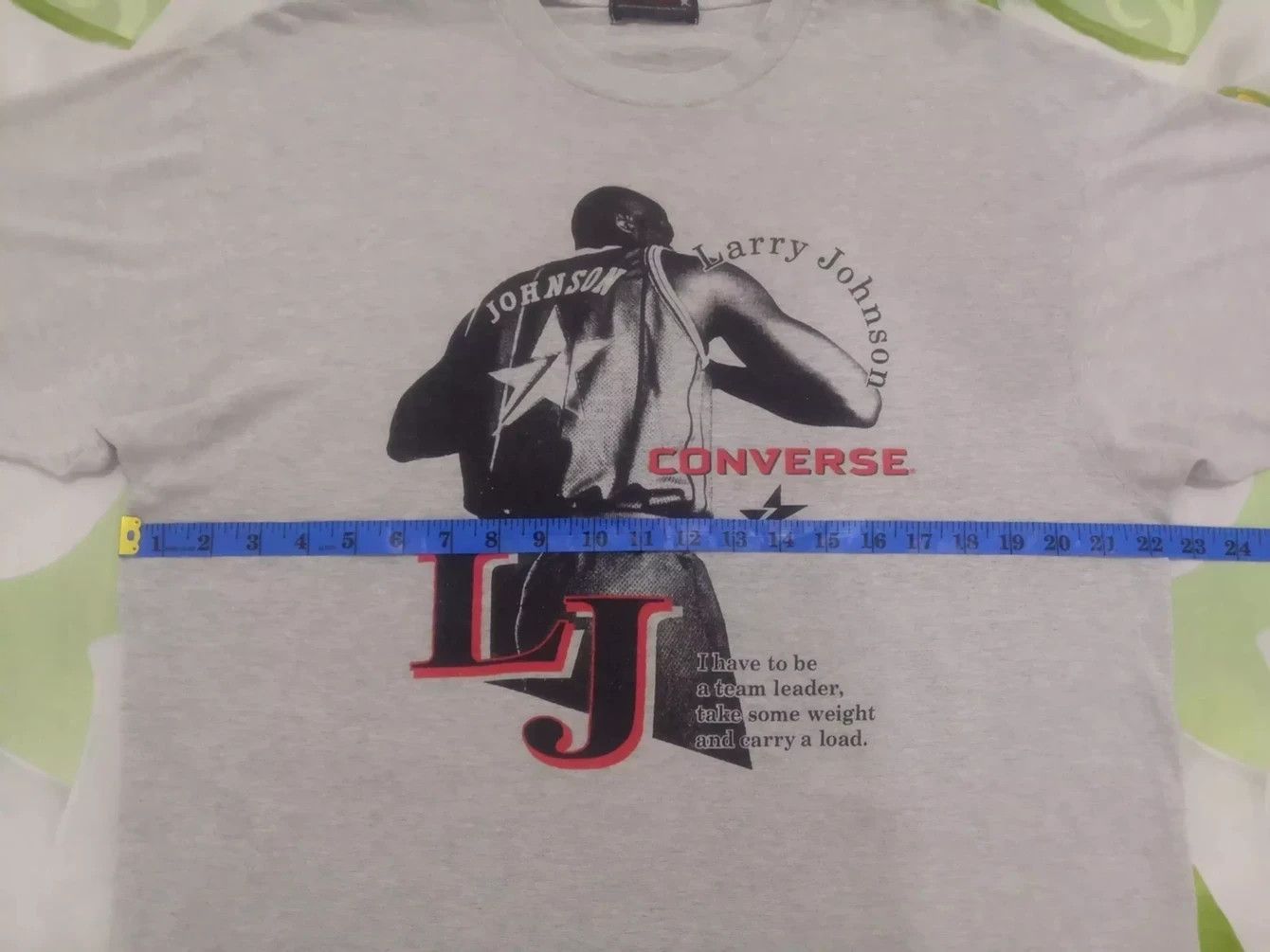 Converse Vintage NBA Larry Johnson Tee Converse Basketball Rodman Size US L / EU 52-54 / 3 - 9 Thumbnail