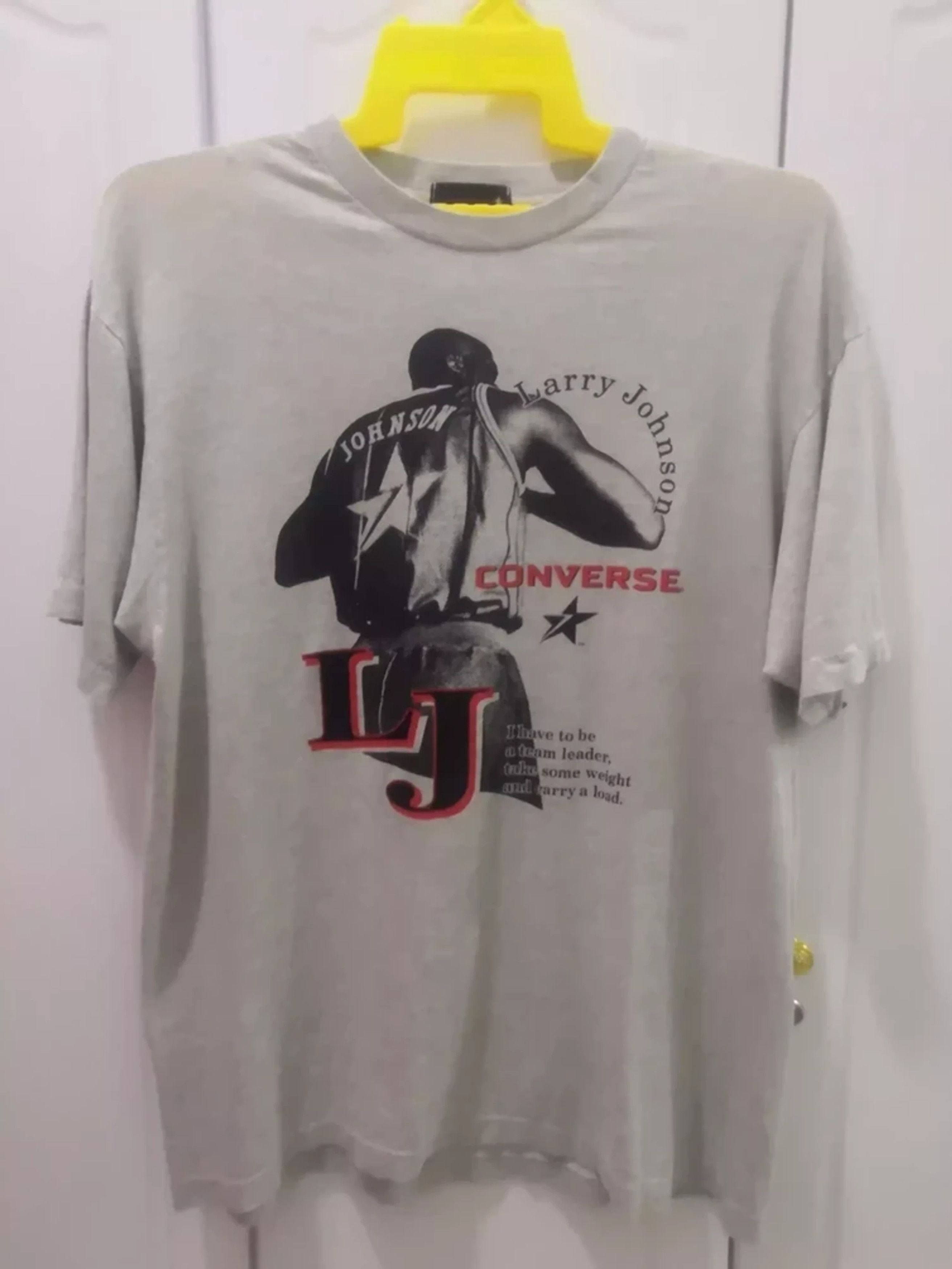 Converse Vintage NBA Larry Johnson Tee Converse Basketball Rodman Size US L / EU 52-54 / 3 - 2 Thumbnail