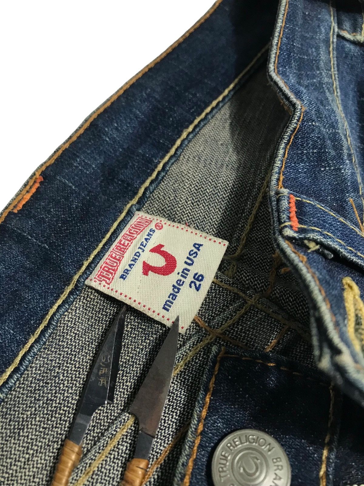 True Religion × Vintage 90’s True Religion Twisted Flared Bell Bottom Joey Jeans Size US 29 - 9 Thumbnail