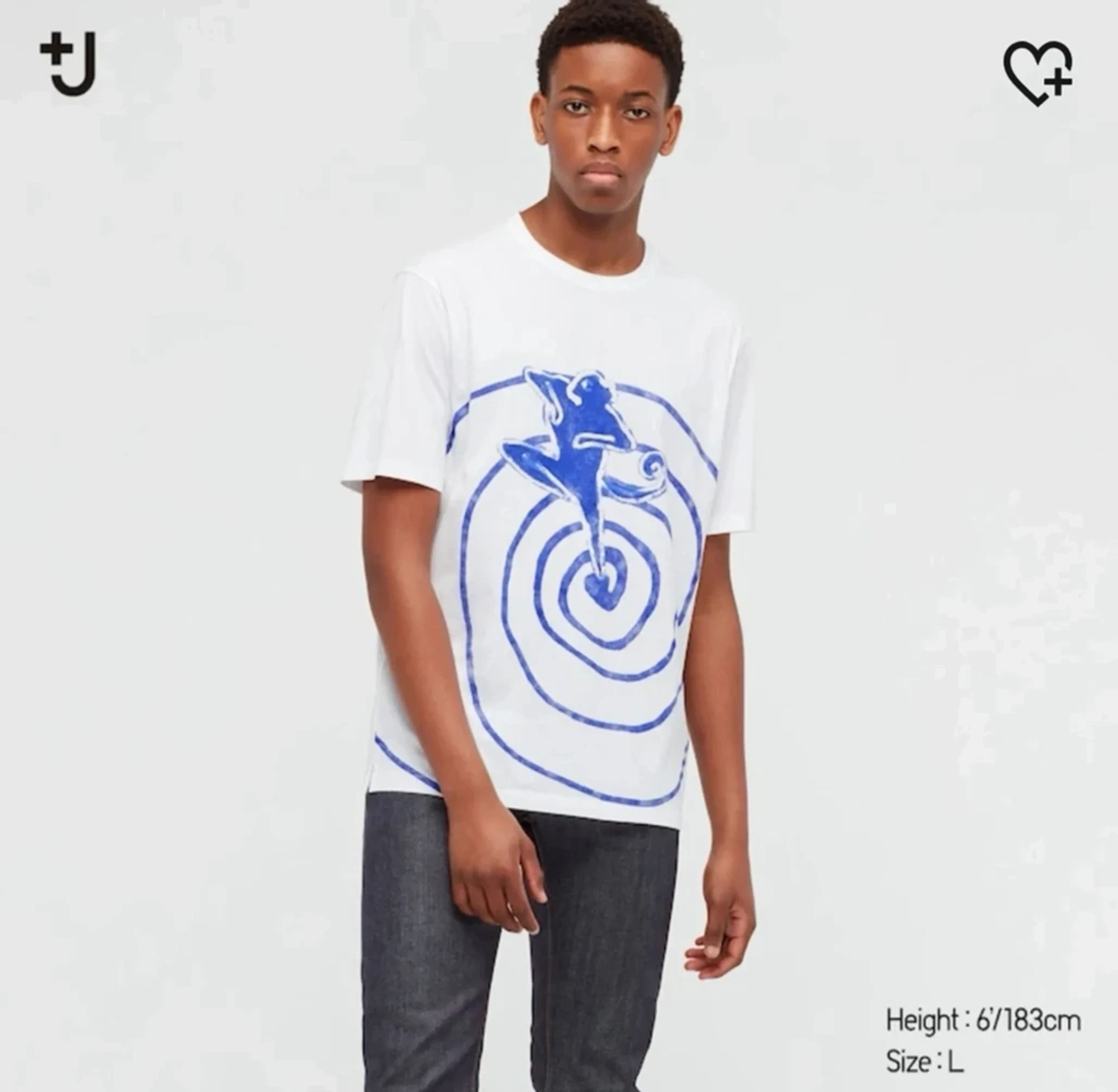 Jil Sander Jil Sander +J Suprima Tee Collab Designer Art Graffiti Size US L / EU 52-54 / 3 - 7 Thumbnail
