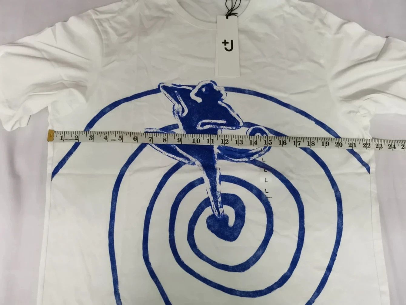 Jil Sander Jil Sander +J Suprima Tee Collab Designer Art Graffiti Size US L / EU 52-54 / 3 - 9 Thumbnail