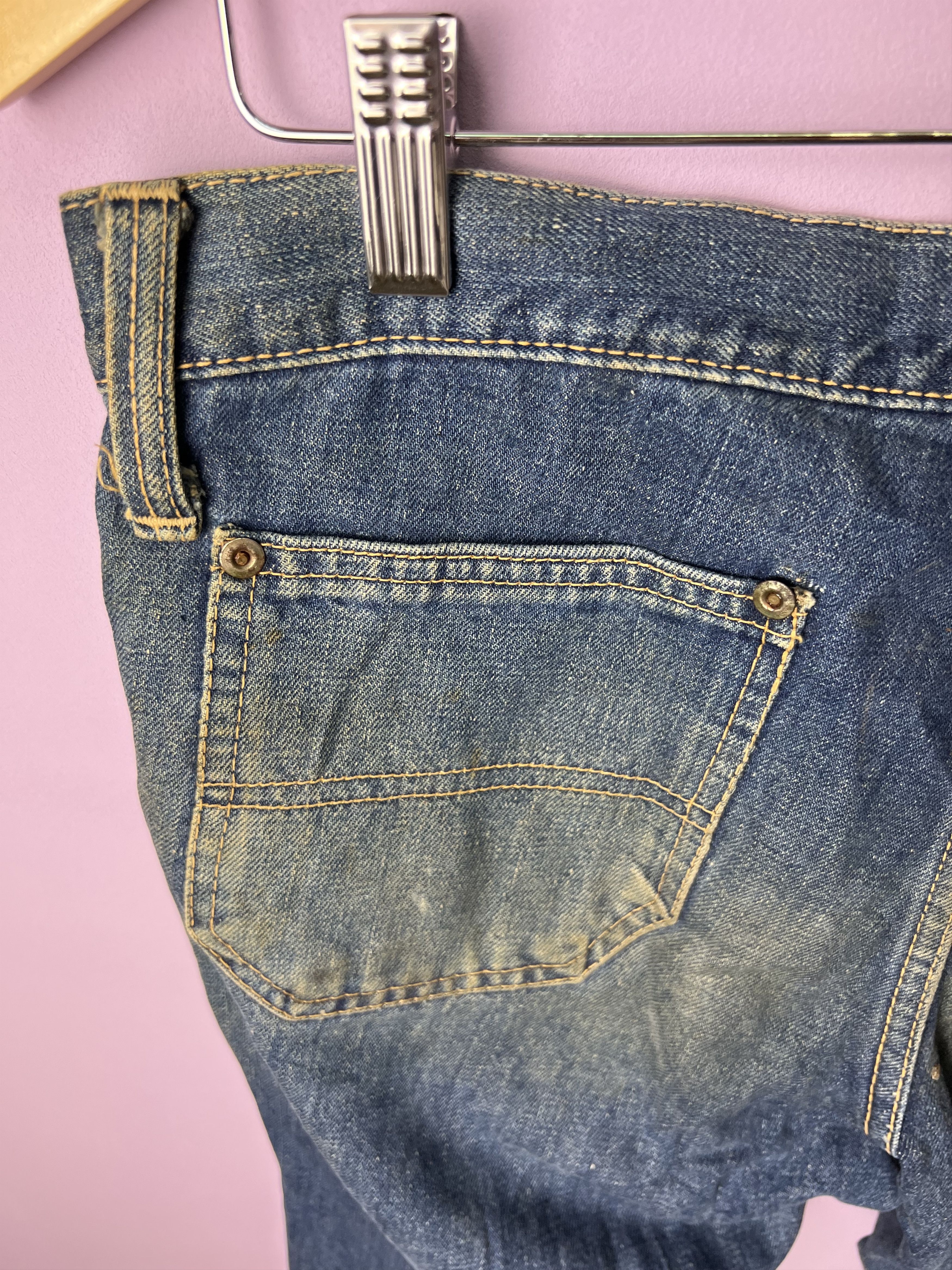 Japanese Brand 🔥Fashionable Design Bush Pant Bell Bottoms Denim Size 32" / US 10 / IT 46 - 14 Thumbnail