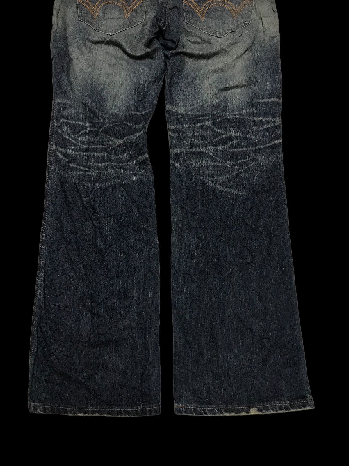 Hysteric Glamour × If Six Was Nine × Japanese Brand Distressed Zebra Edwin 503 Rainbow Denim Patchwork Size US 32 / EU 48 - 7 Thumbnail