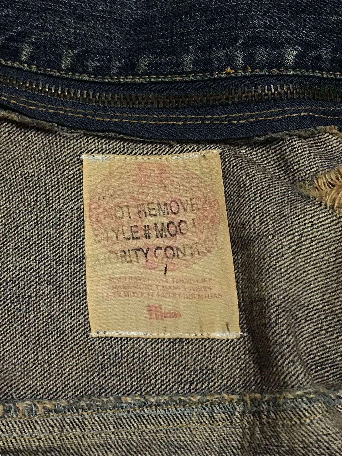 Hysteric Glamour × If Six Was Nine Detachable⚡Midas Distressed Trucker Denim Jacket 506 Size US S / EU 44-46 / 1 - 18 Thumbnail