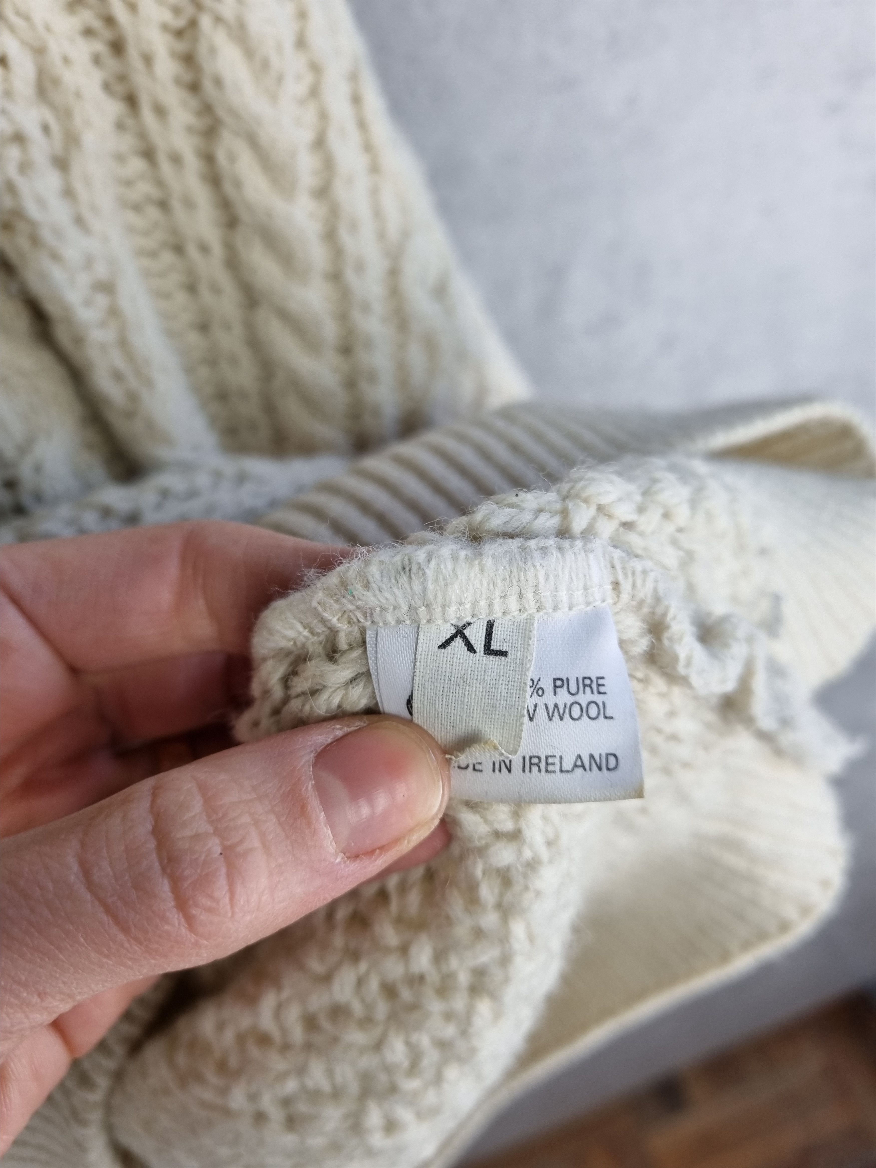 Japanese Brand × Vintage Ludwig Beck Cable Knit Beautiful Sweater made in Ireland Size US XL / EU 56 / 4 - 13 Thumbnail