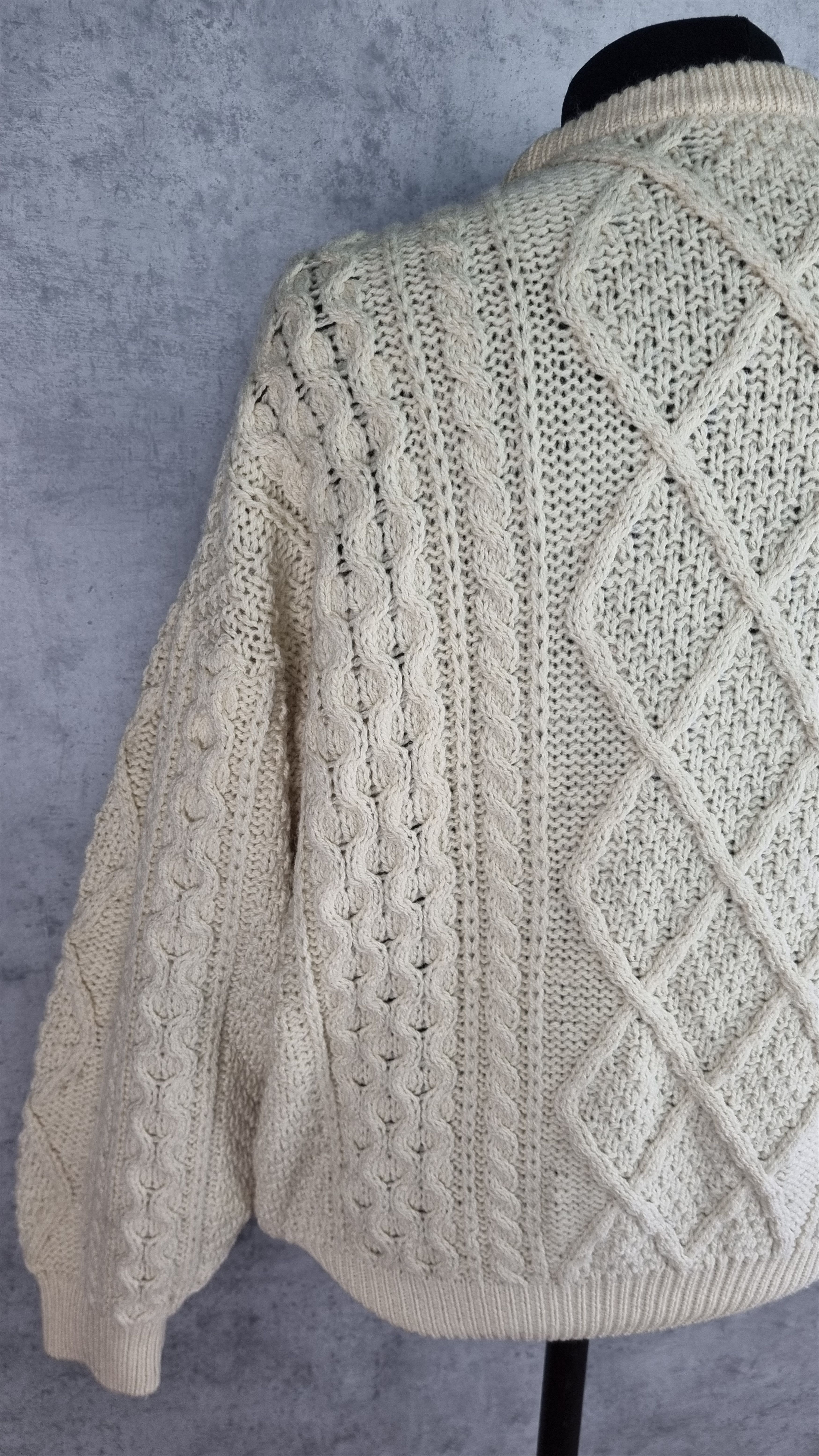 Japanese Brand × Vintage Ludwig Beck Cable Knit Beautiful Sweater made in Ireland Size US XL / EU 56 / 4 - 10 Thumbnail