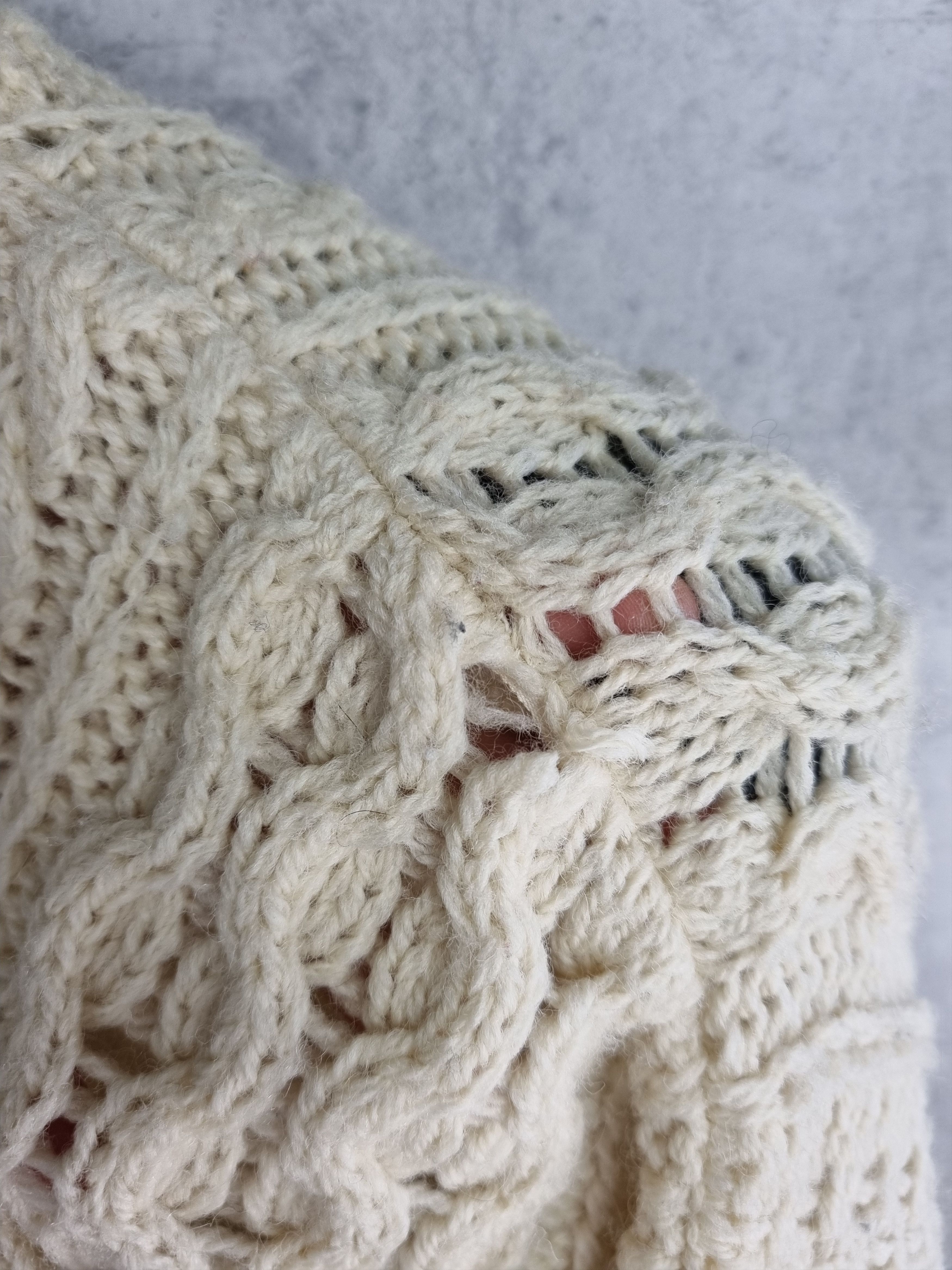 Japanese Brand × Vintage Ludwig Beck Cable Knit Beautiful Sweater made in Ireland Size US XL / EU 56 / 4 - 11 Thumbnail