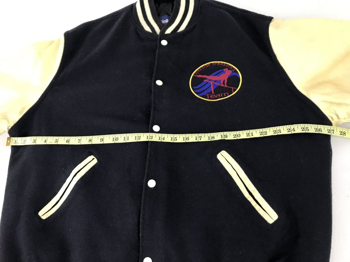 Leather Holloway Usa American College Gymnastic Team Jacket Size US XL / EU 56 / 4 - 8 Thumbnail