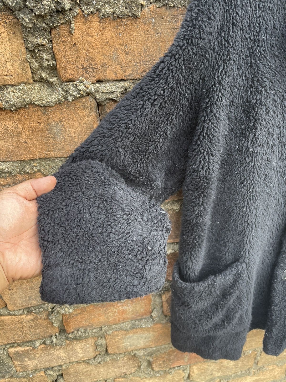 Issey Miyake VINTAGE ISSEY MIYAKE PLANTATION FLEECE JACKET Size US L / EU 52-54 / 3 - 8 Thumbnail