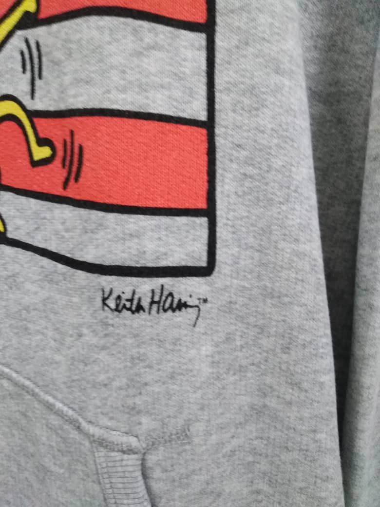 Keith Haring Vintage Keith Haring Hoodie Size US L / EU 52-54 / 3 - 6 Thumbnail
