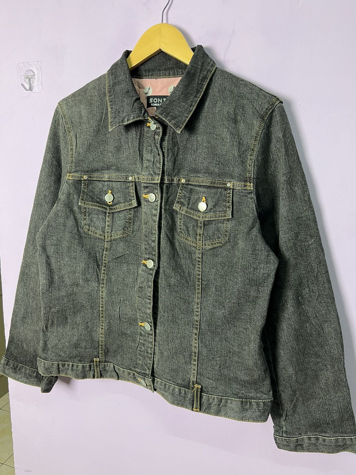 Sonia Rykiel 🔥Rare Sonia Rykiel Denim Jacket Size M / US 6-8 / IT 42-44 - 6 Thumbnail