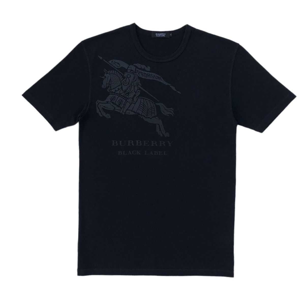 Burberry Burberry Black Label Big Logo T-shirt Size US S / EU 44-46 / 1 - 3 Thumbnail