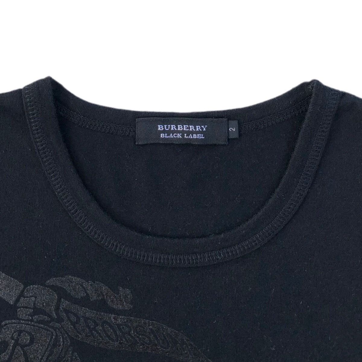 Burberry Burberry Black Label Big Logo T-shirt Size US S / EU 44-46 / 1 - 7 Thumbnail