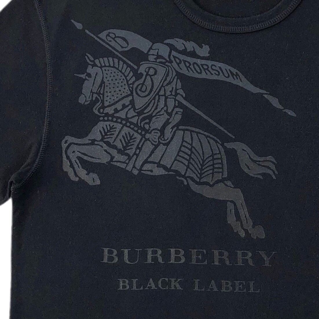 Burberry Burberry Black Label Big Logo T-shirt Size US S / EU 44-46 / 1 - 6 Thumbnail