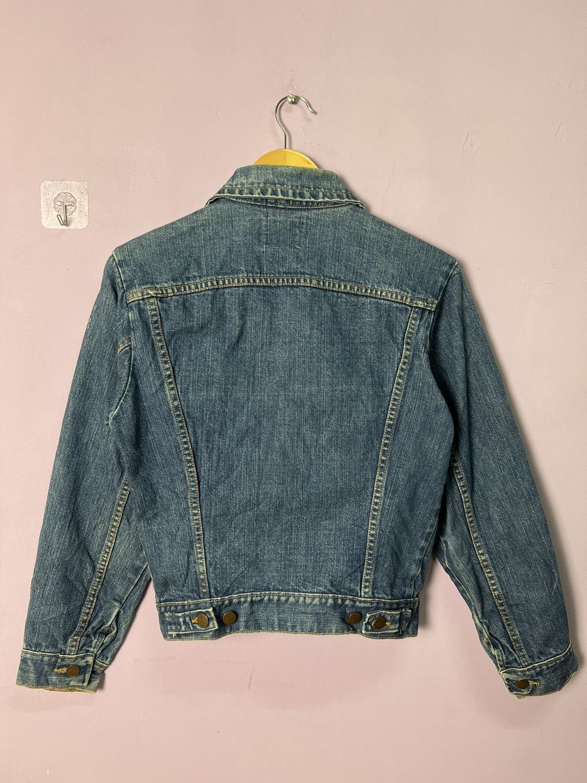 Wrangler 🔥Vintage 70s Wrangler Denim Trucker Size US XS / EU 42 / 0 - 2 Thumbnail