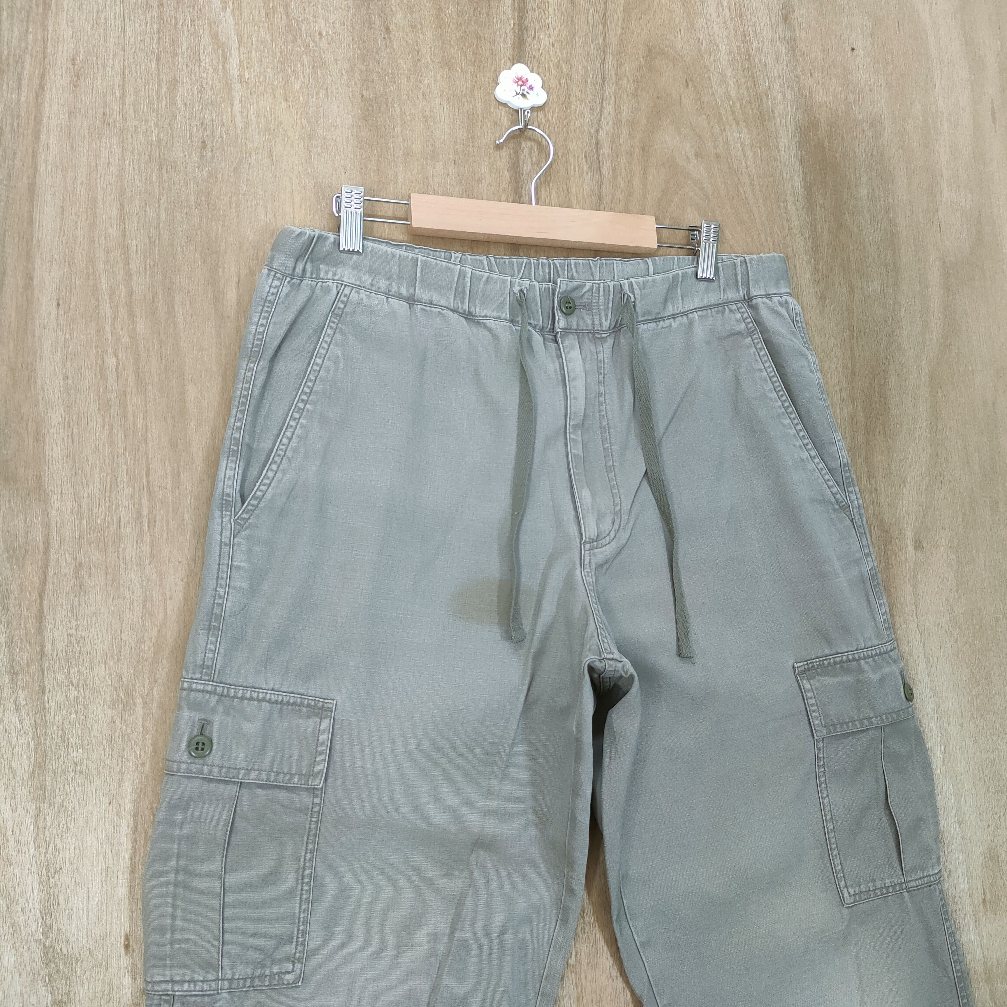 Japanese Brand × Vintage JAPANESE BRAND VINTAGE FADED CARGO PANTS Size US 32 / EU 48 - 2 Thumbnail