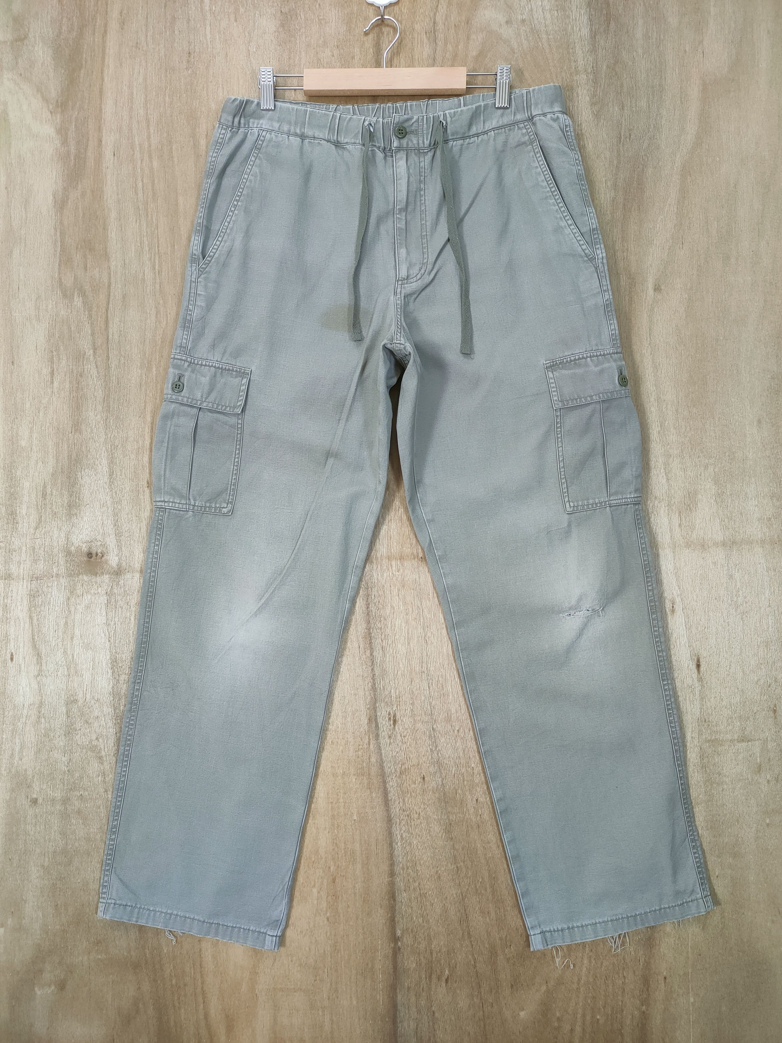 Japanese Brand × Vintage JAPANESE BRAND VINTAGE FADED CARGO PANTS Size US 32 / EU 48 - 1 Thumbnail