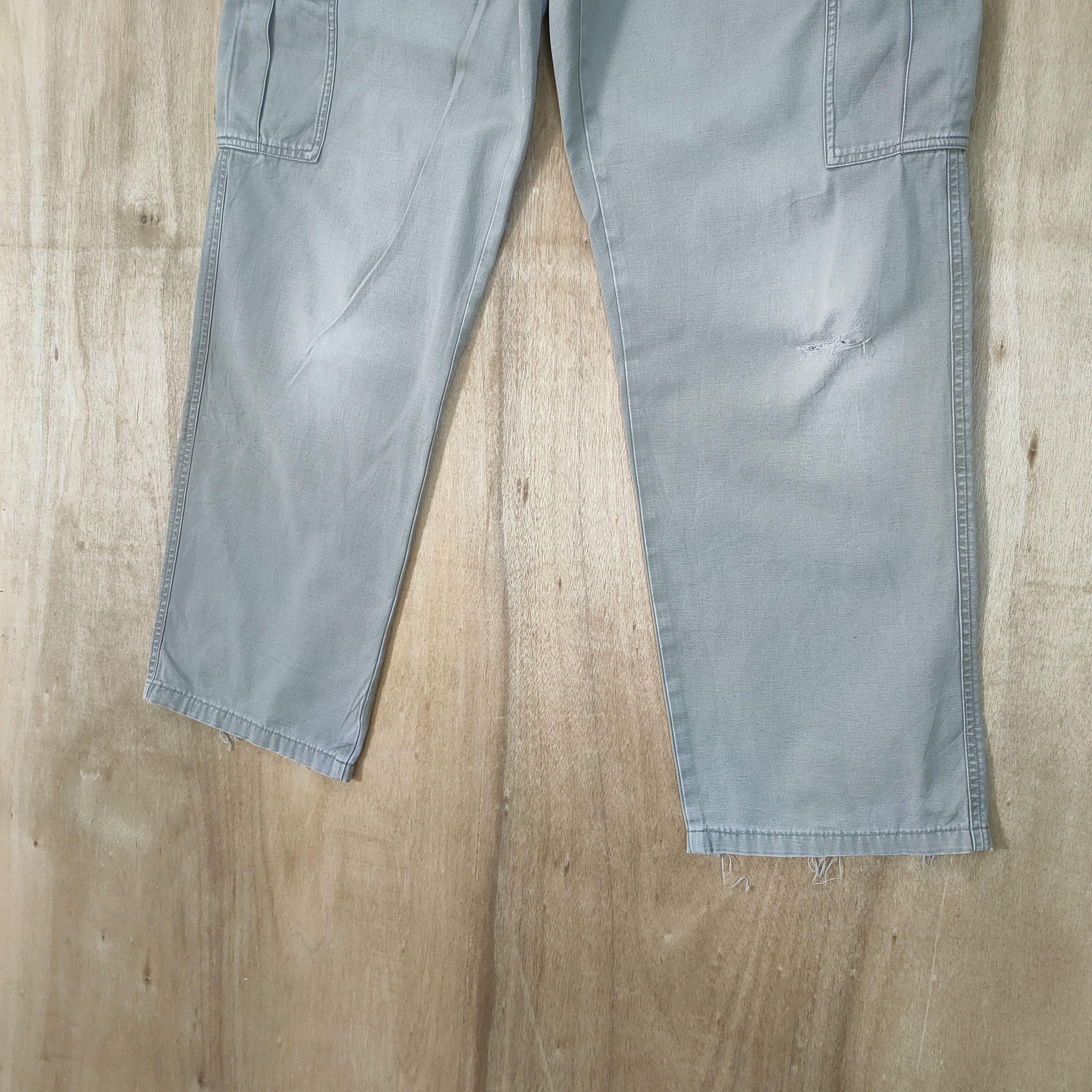 Japanese Brand × Vintage JAPANESE BRAND VINTAGE FADED CARGO PANTS Size US 32 / EU 48 - 3 Thumbnail