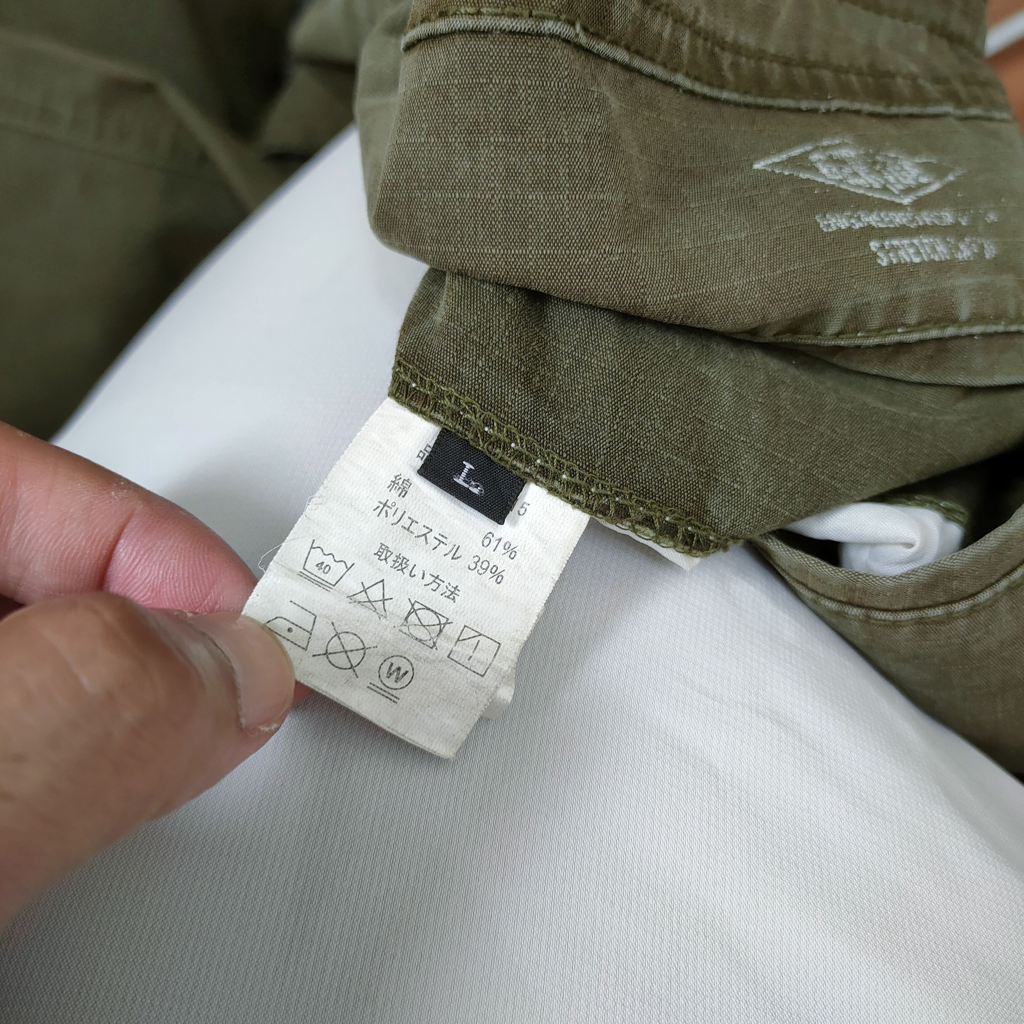 Japanese Brand × Vintage VINTAGE GRIDE OLIVE GREEN CARGO PANTS Size US 32 / EU 48 - 14 Thumbnail