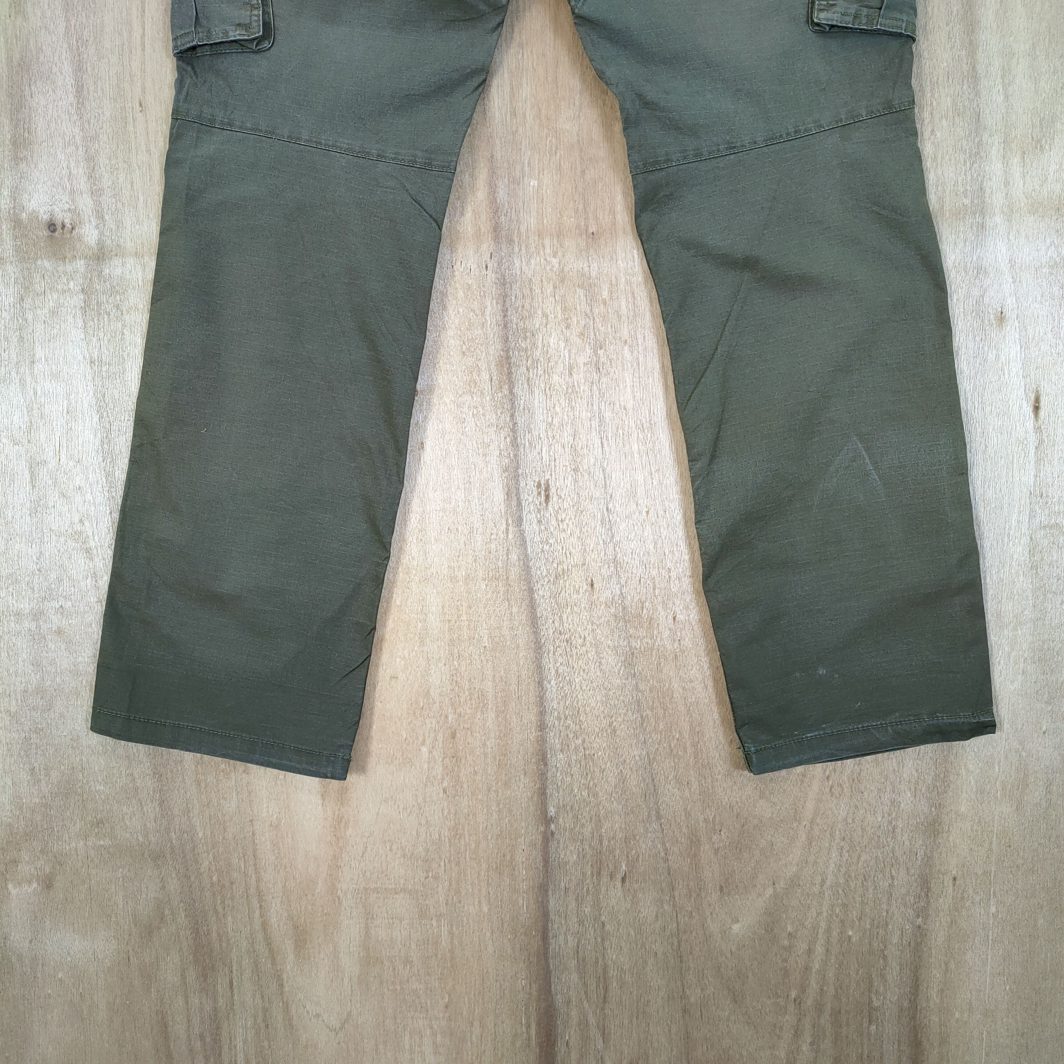 Japanese Brand × Vintage VINTAGE GRIDE OLIVE GREEN CARGO PANTS Size US 32 / EU 48 - 10 Thumbnail