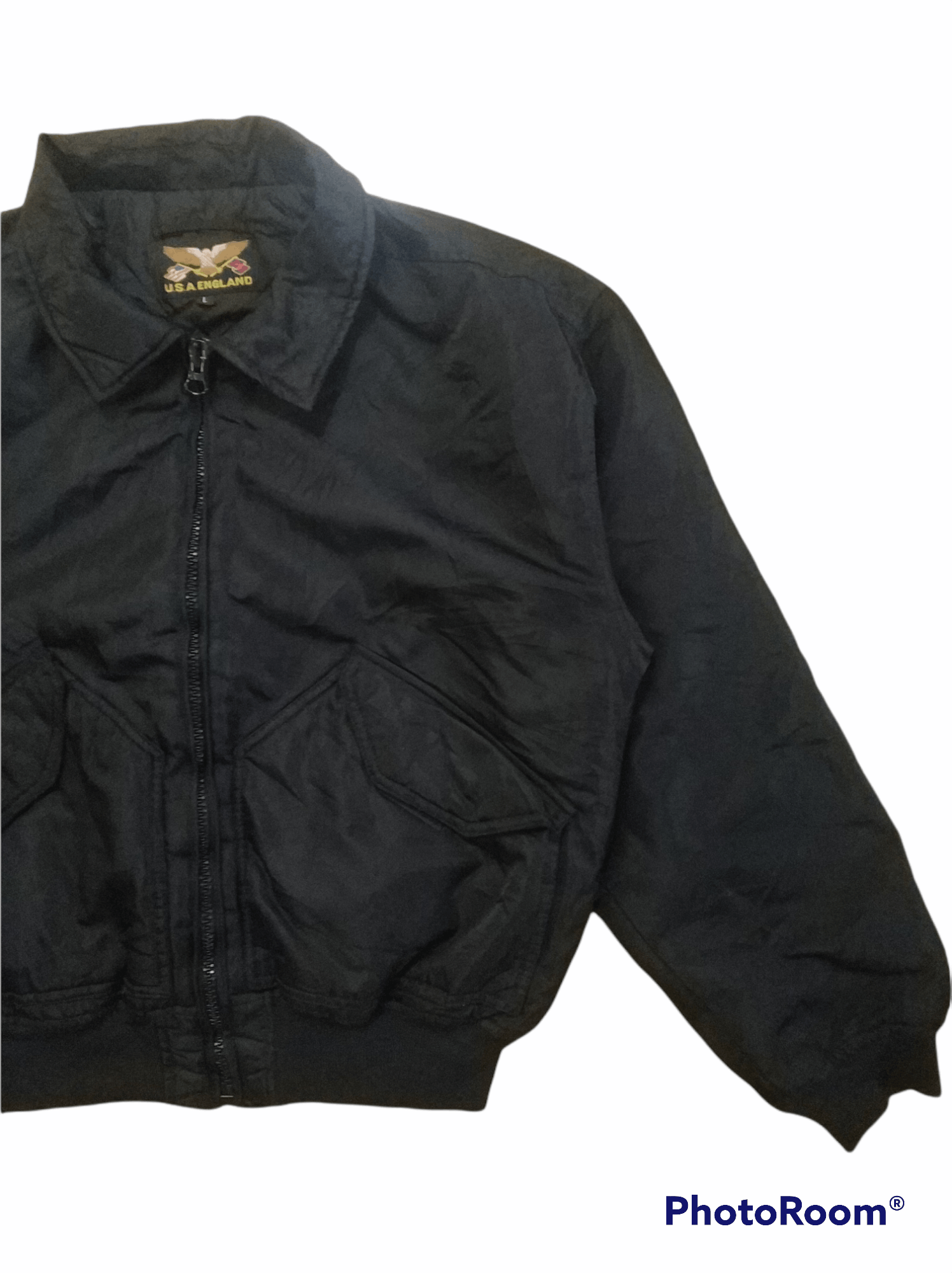 Japanese Brand 🔥USA England Bombers Jacket Size US L / EU 52-54 / 3 - 2 Thumbnail