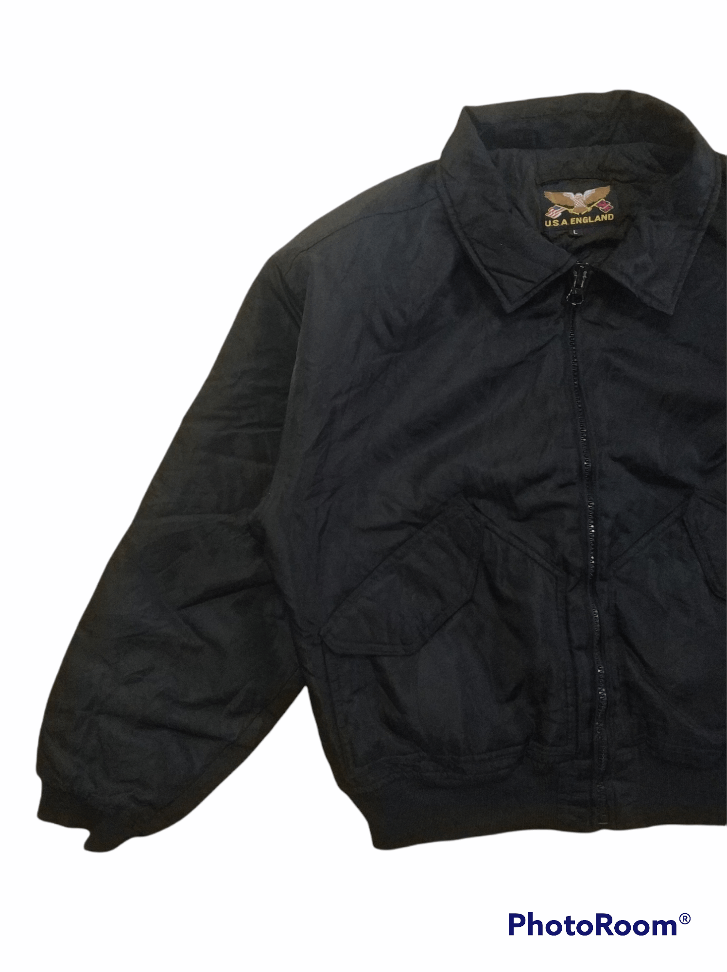 Japanese Brand 🔥USA England Bombers Jacket Size US L / EU 52-54 / 3 - 3 Thumbnail