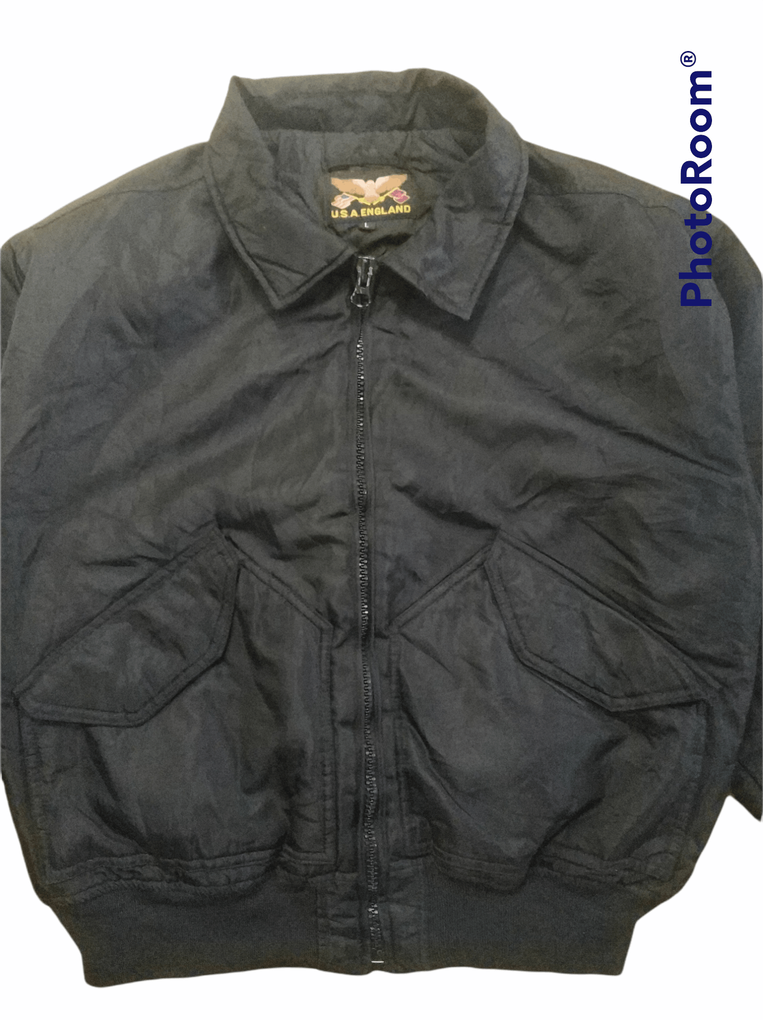Japanese Brand 🔥USA England Bombers Jacket Size US L / EU 52-54 / 3 - 4 Thumbnail