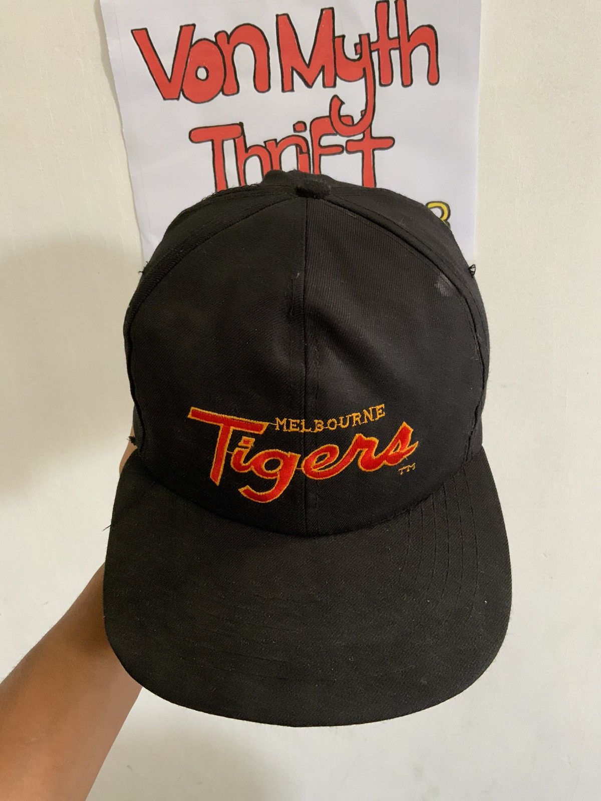 Vintage Melbourne Tigers Hat Size ONE SIZE - 6 Thumbnail