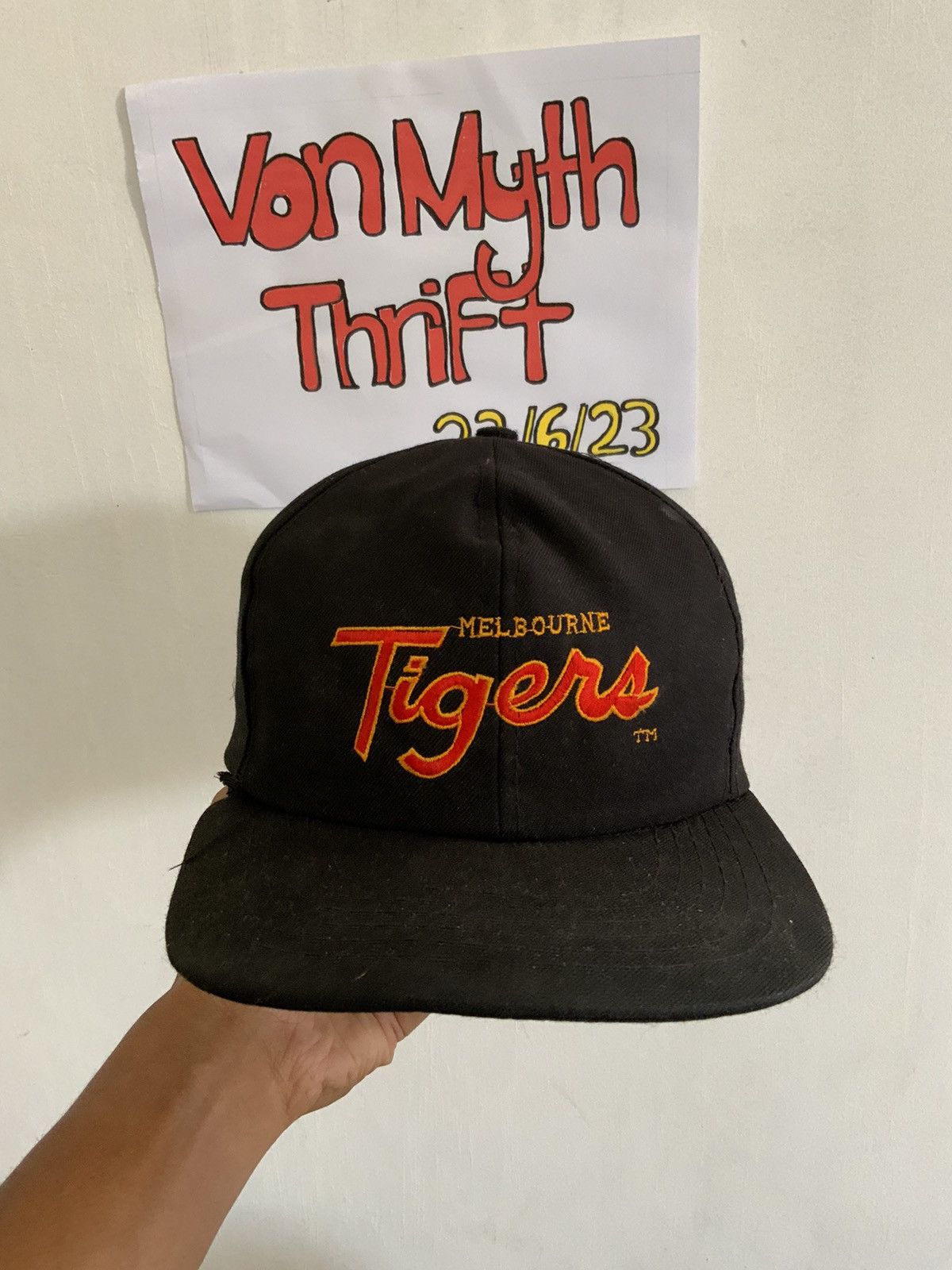 Vintage Melbourne Tigers Hat Size ONE SIZE - 1 Thumbnail