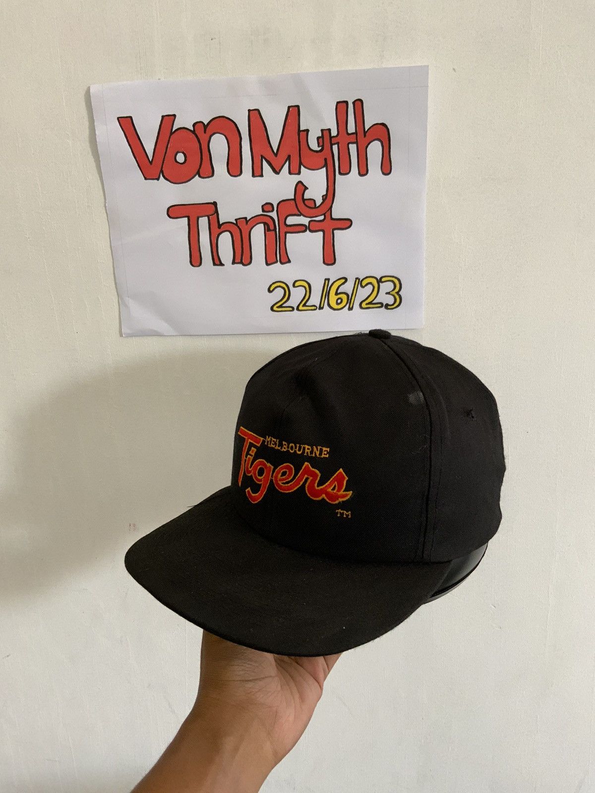 Vintage Melbourne Tigers Hat Size ONE SIZE - 2 Thumbnail