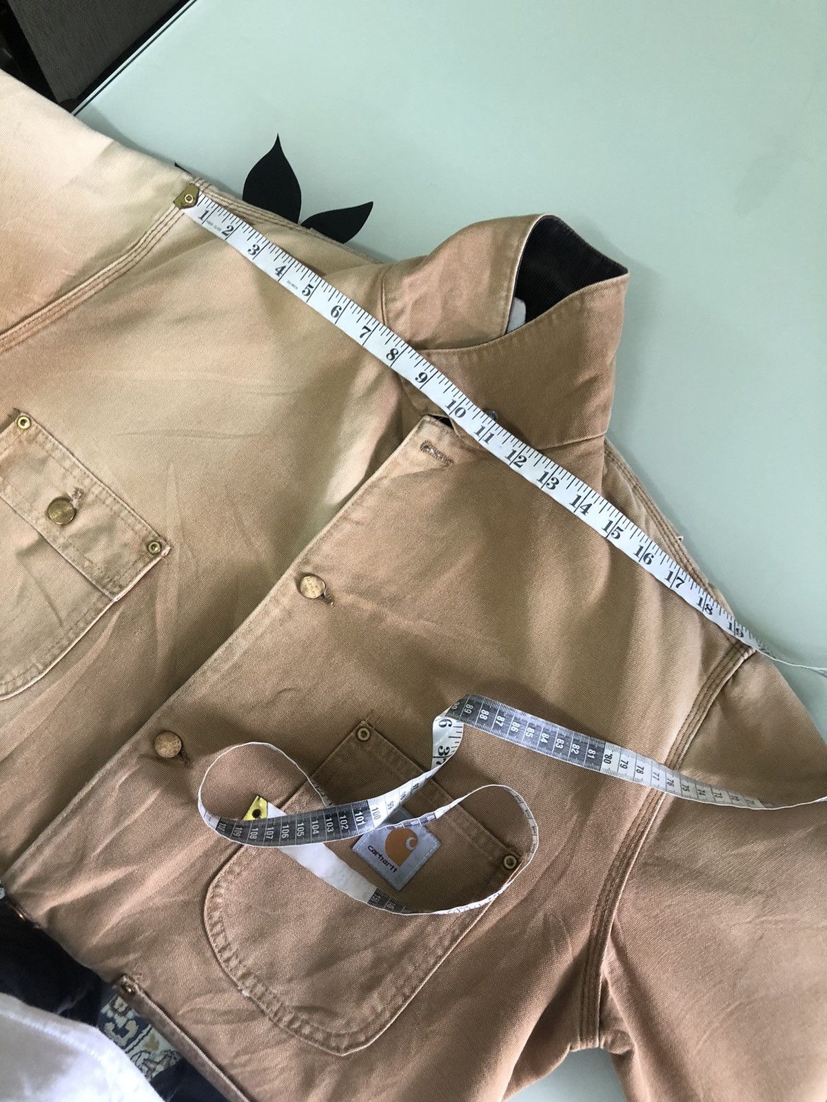 Carhartt Vintage 90s Carhartt Faded Sun Michigan Jacket Size US L / EU 52-54 / 3 - 21 Thumbnail