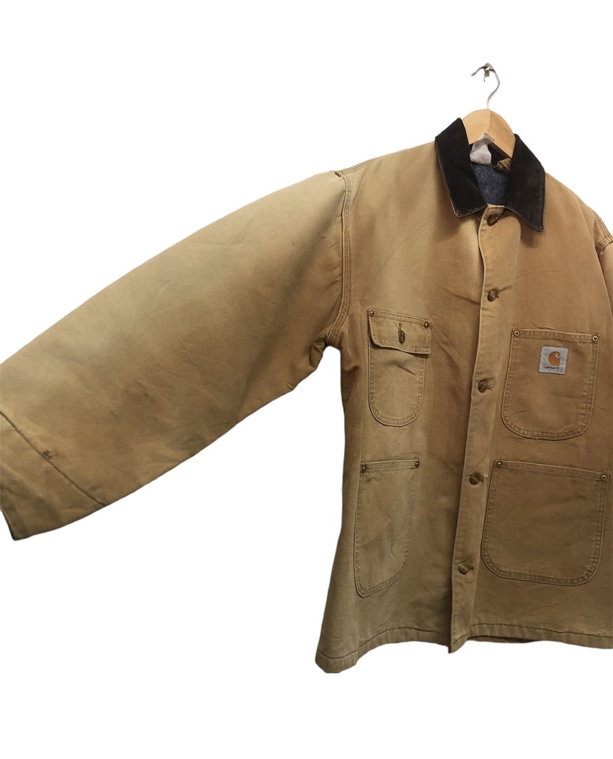 Carhartt Vintage 90s Carhartt Faded Sun Michigan Jacket Size US L / EU 52-54 / 3 - 7 Thumbnail