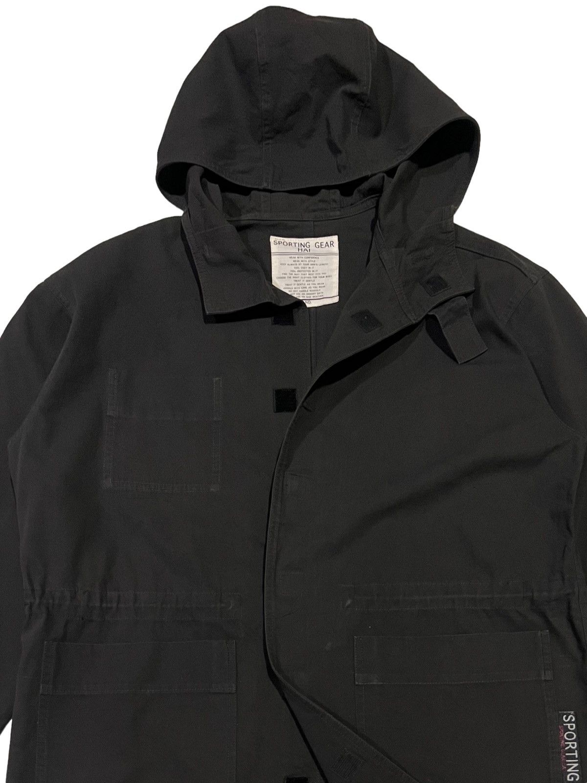 Hai Sporting Gear × Issey Miyake 🔥NEED TO GONE🔥VTG HAI SPORTING GEAR PARKAS JACKET HOODIE Size US M / EU 48-50 / 2 - 5 Thumbnail